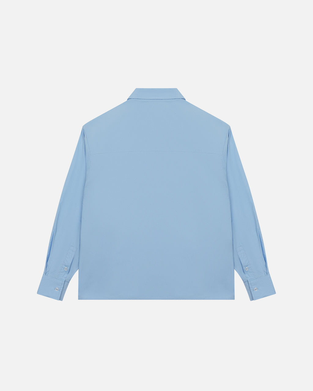 Camisa Azul Lisa