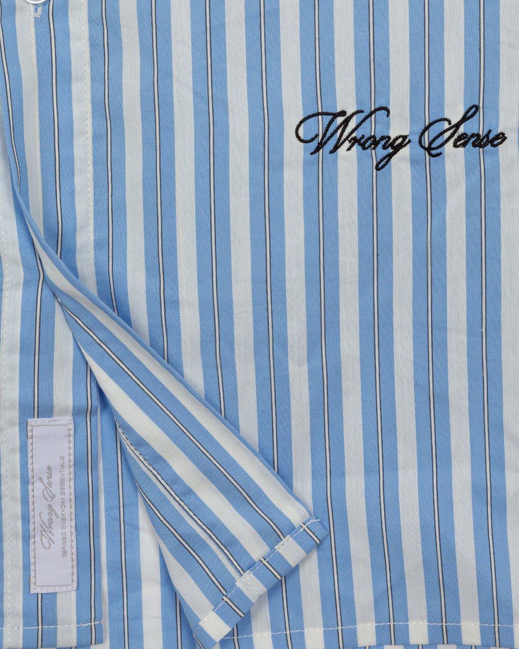 Camisa Azul Listrada 
