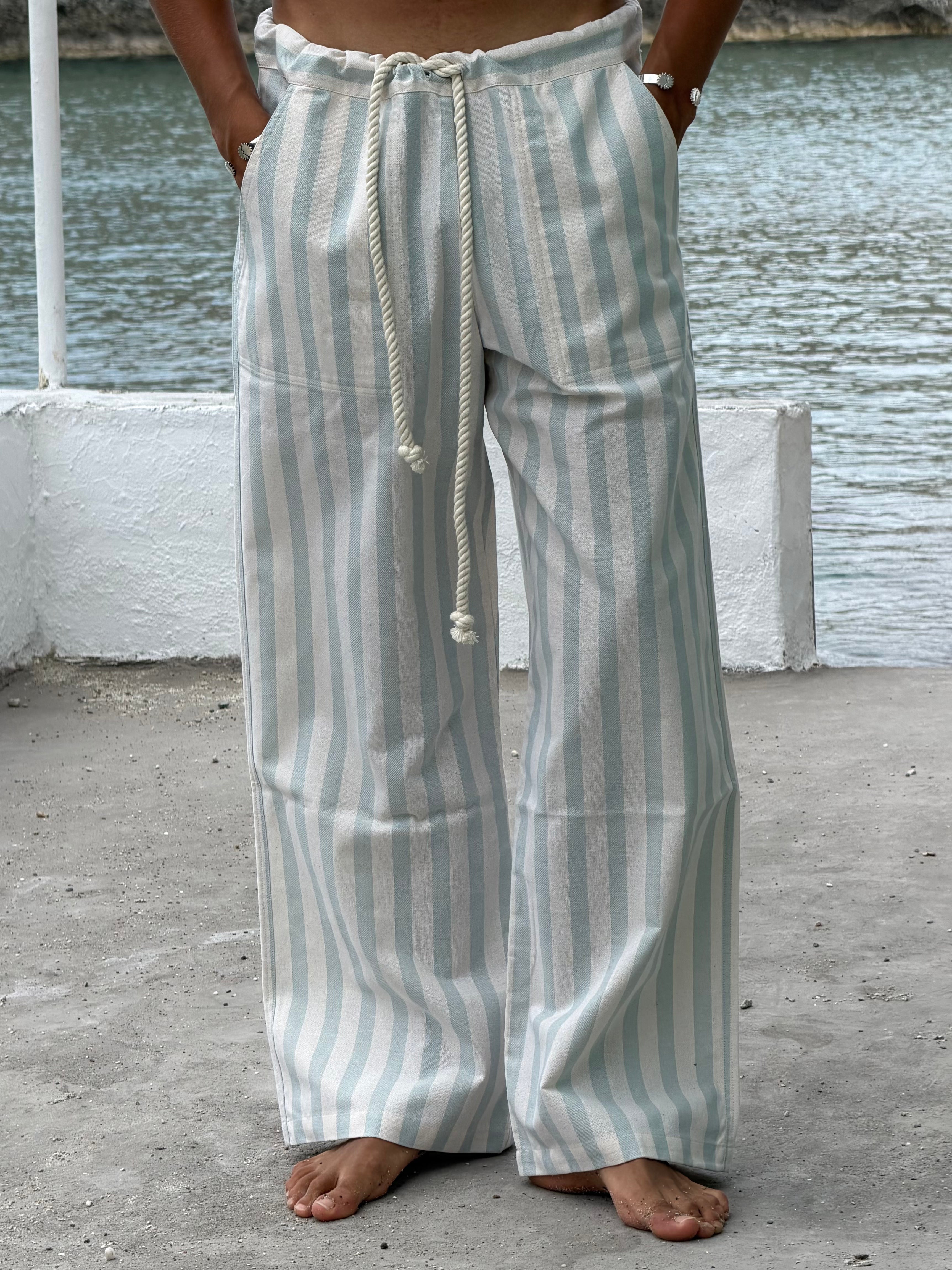 Mediterraneo Striped Pants