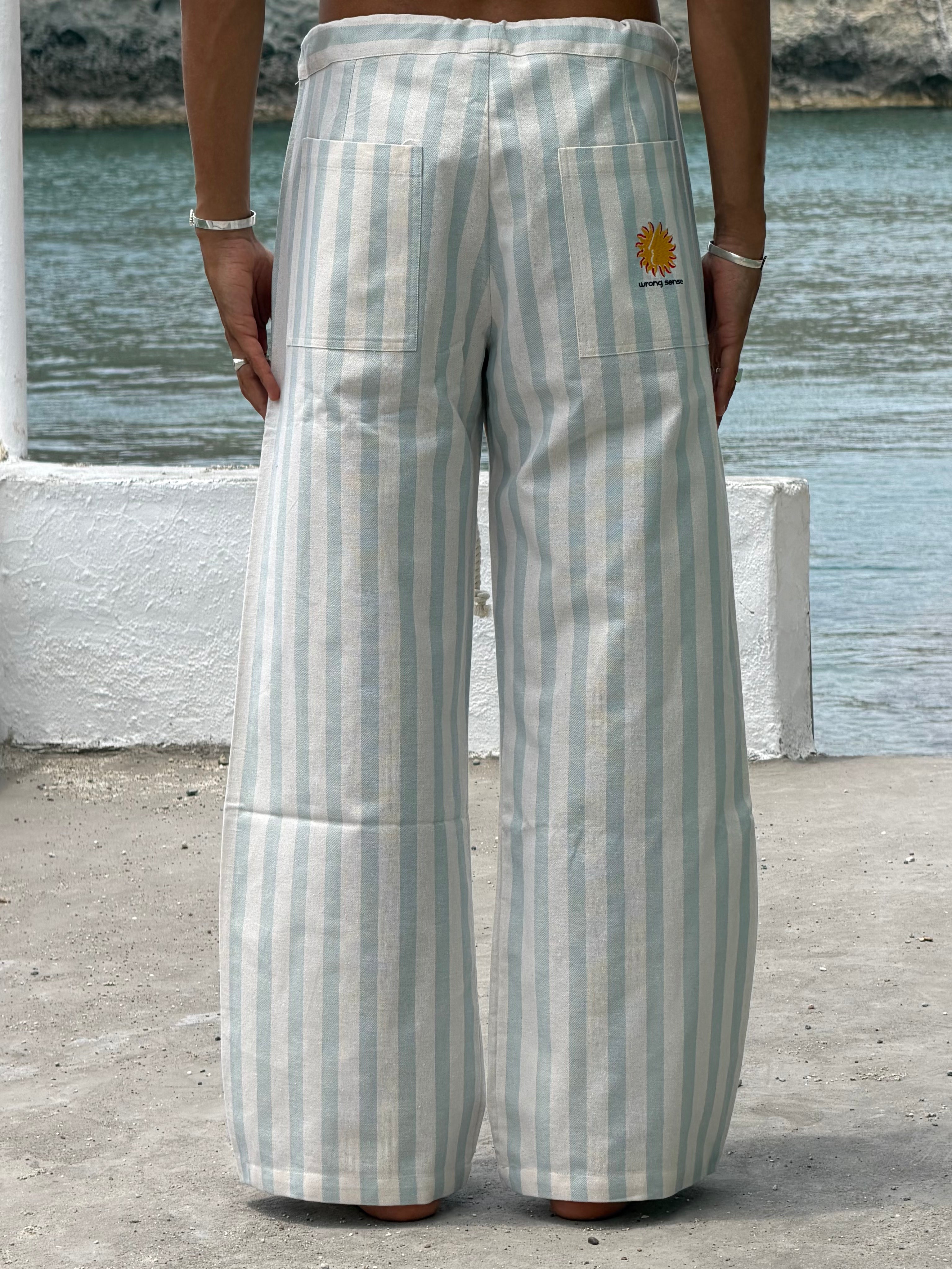 Mediterraneo Striped Pants
