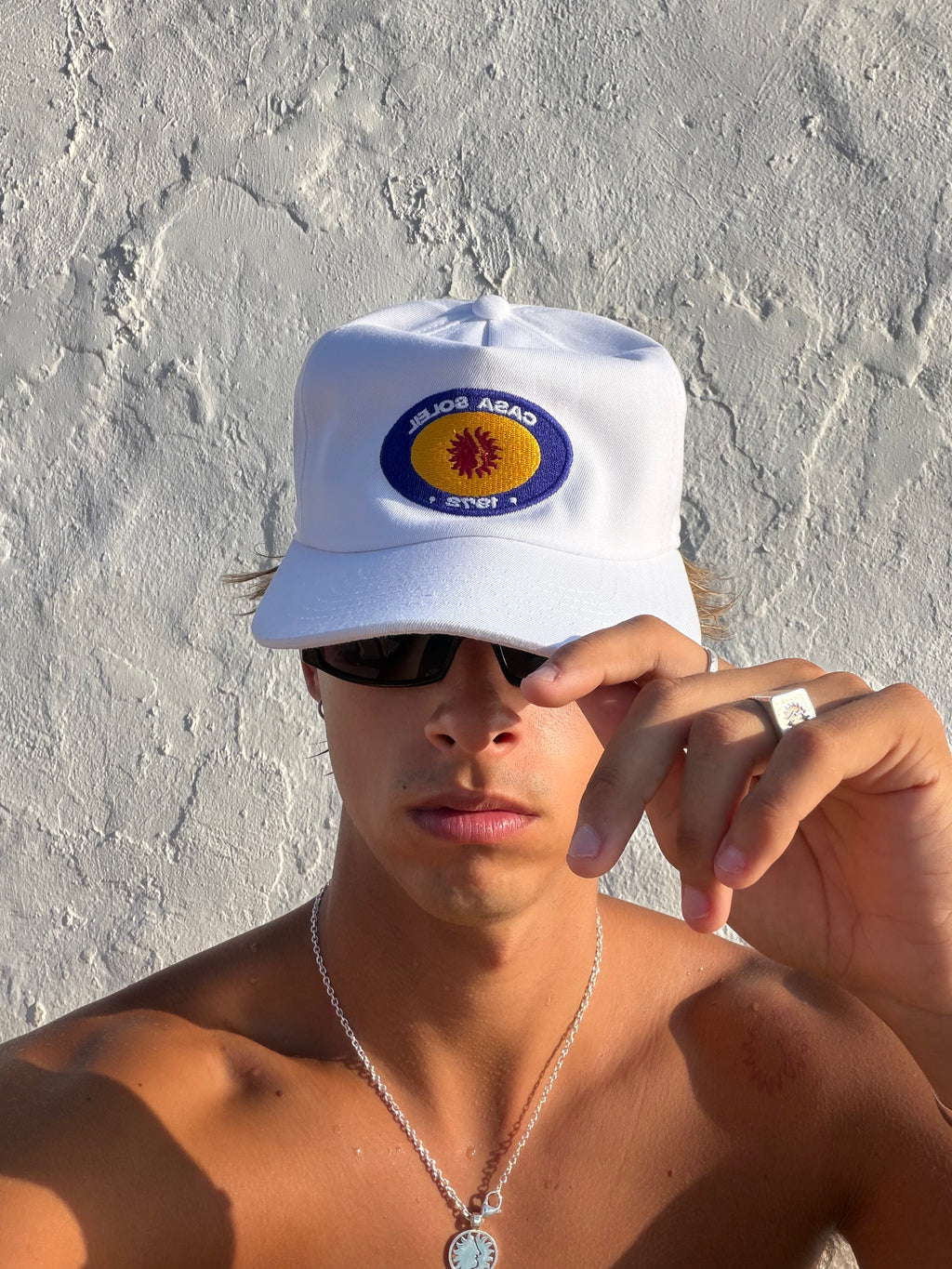 Casa Soleil White Cap