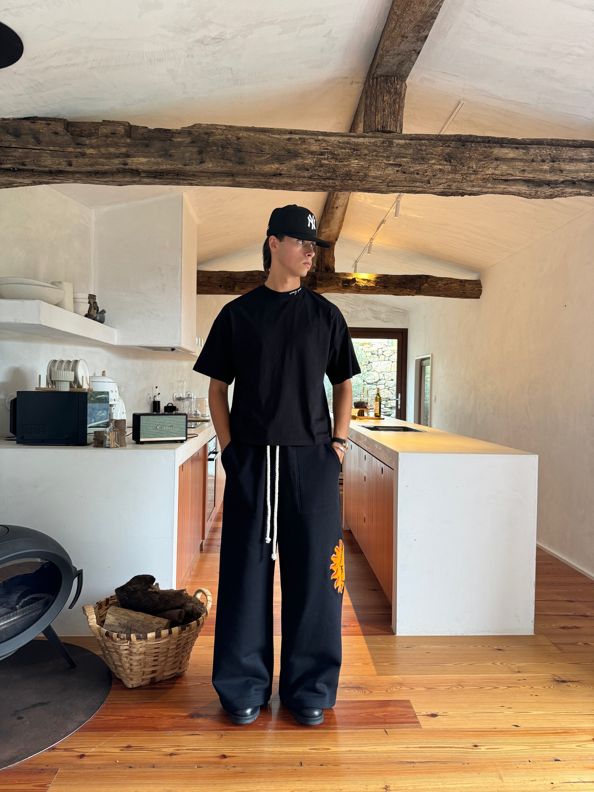 Cozy Black Tee