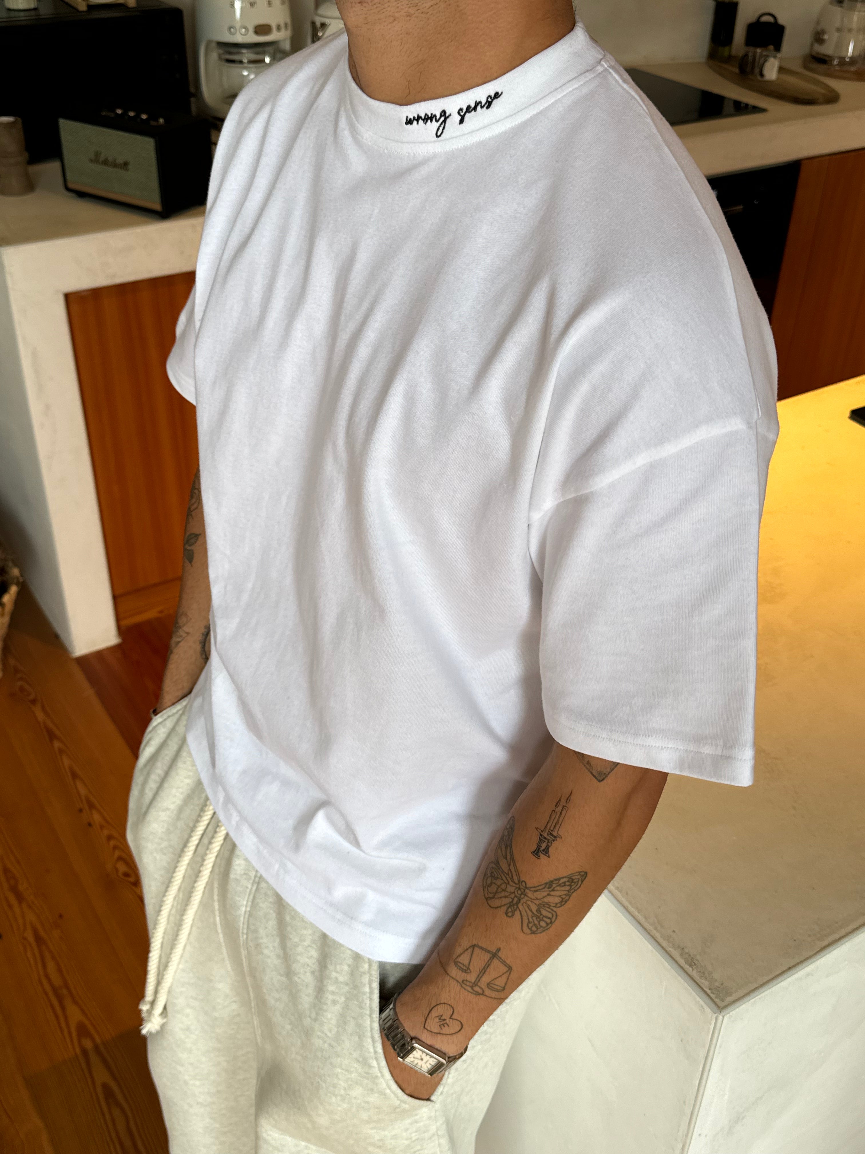 Cozy White Tee