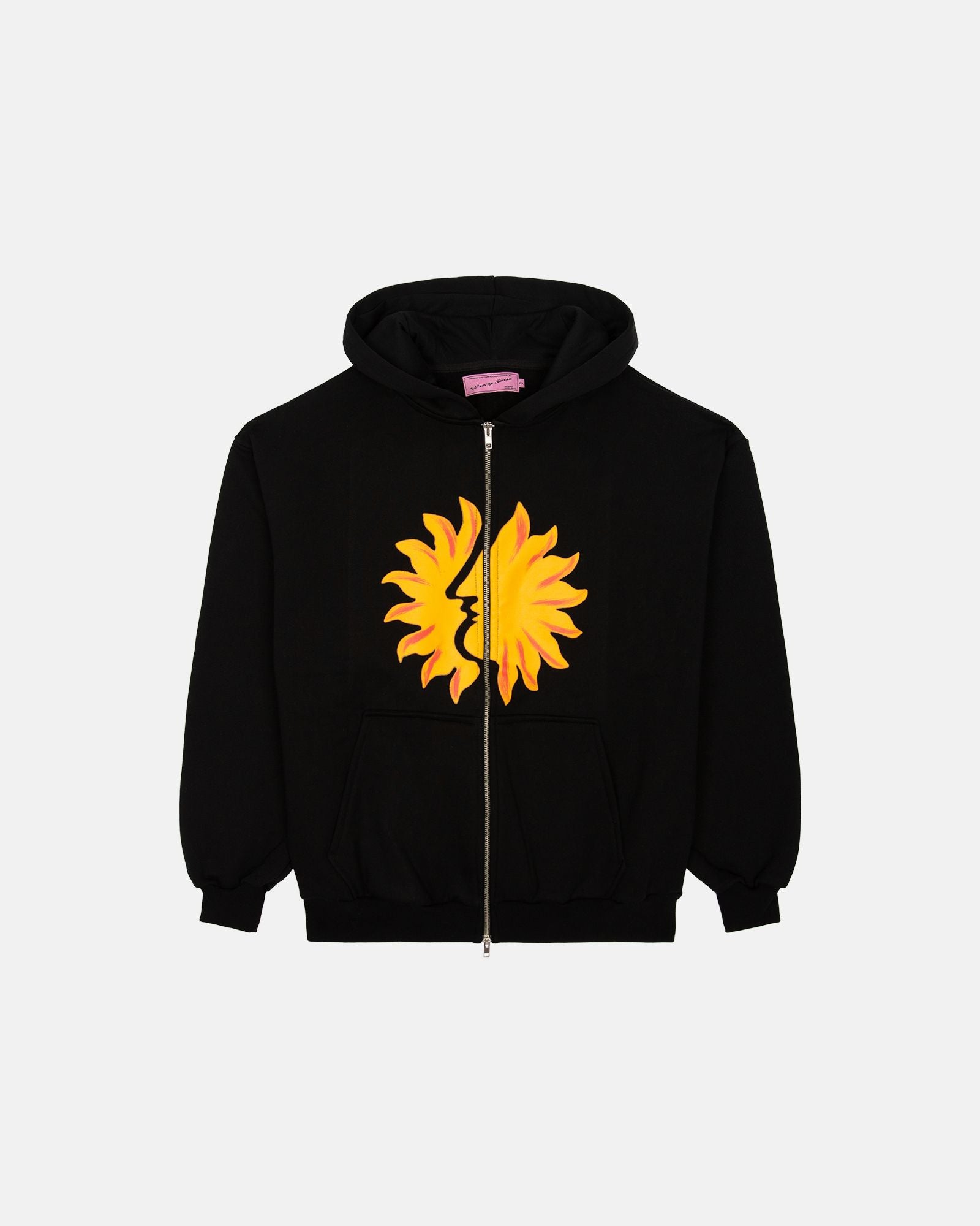 Cozy Black Zip Hoodie