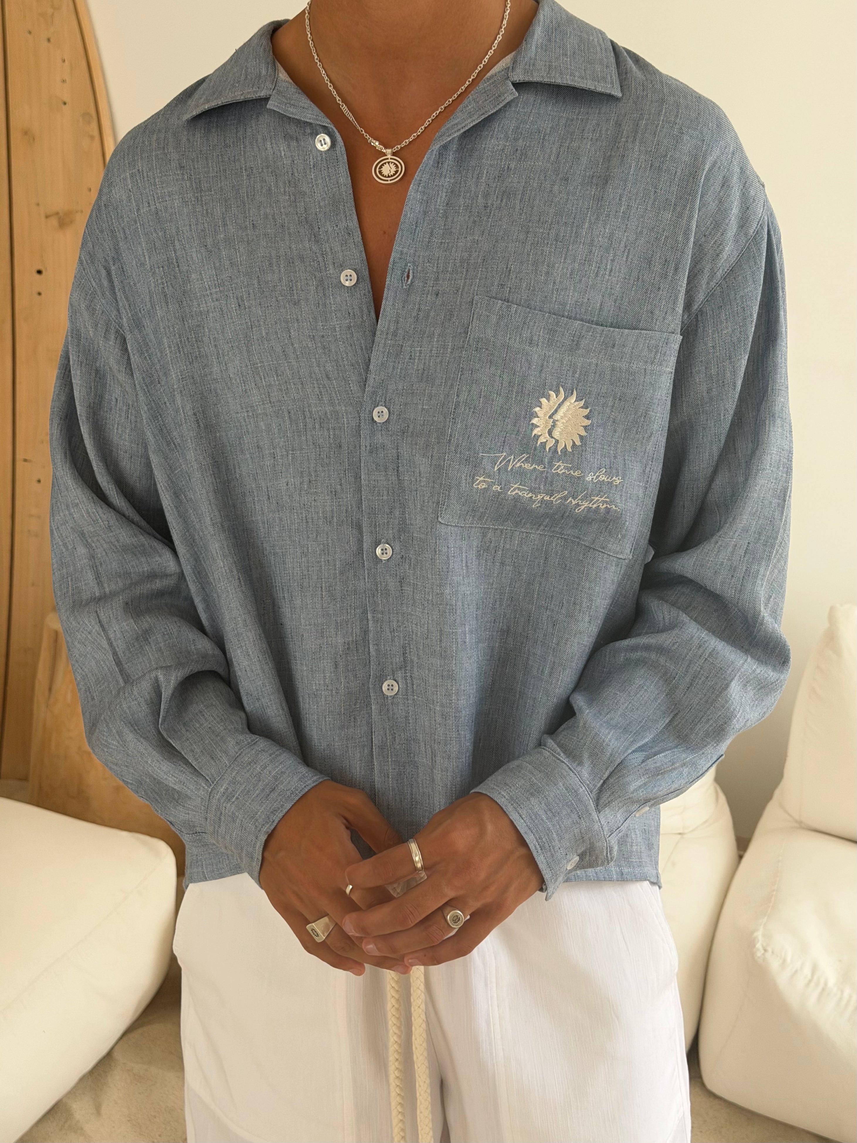 Mediterraneo Mare Linen Shirt