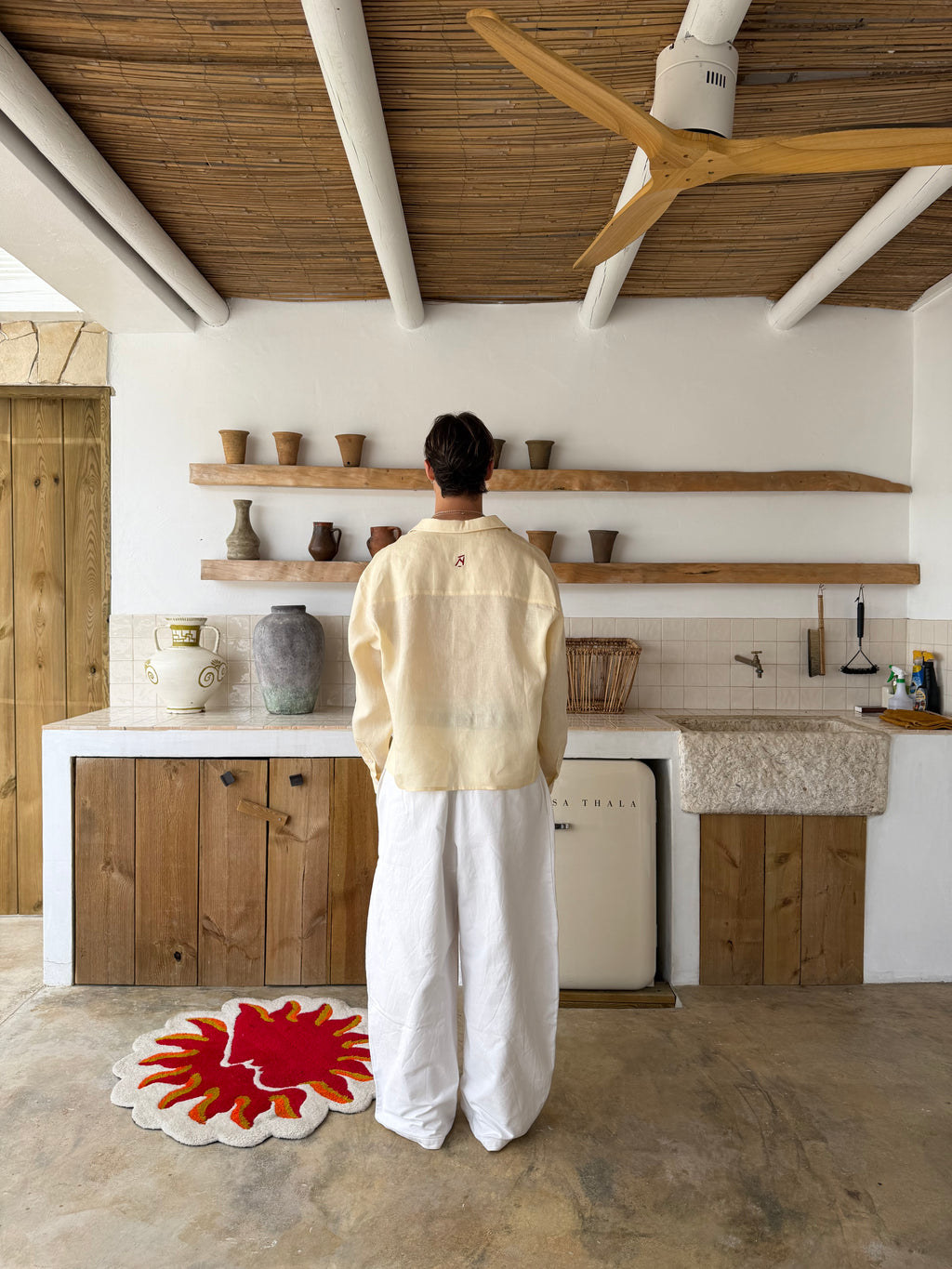 Wrong Sense® x Nómadas Cream Linen Shirt
