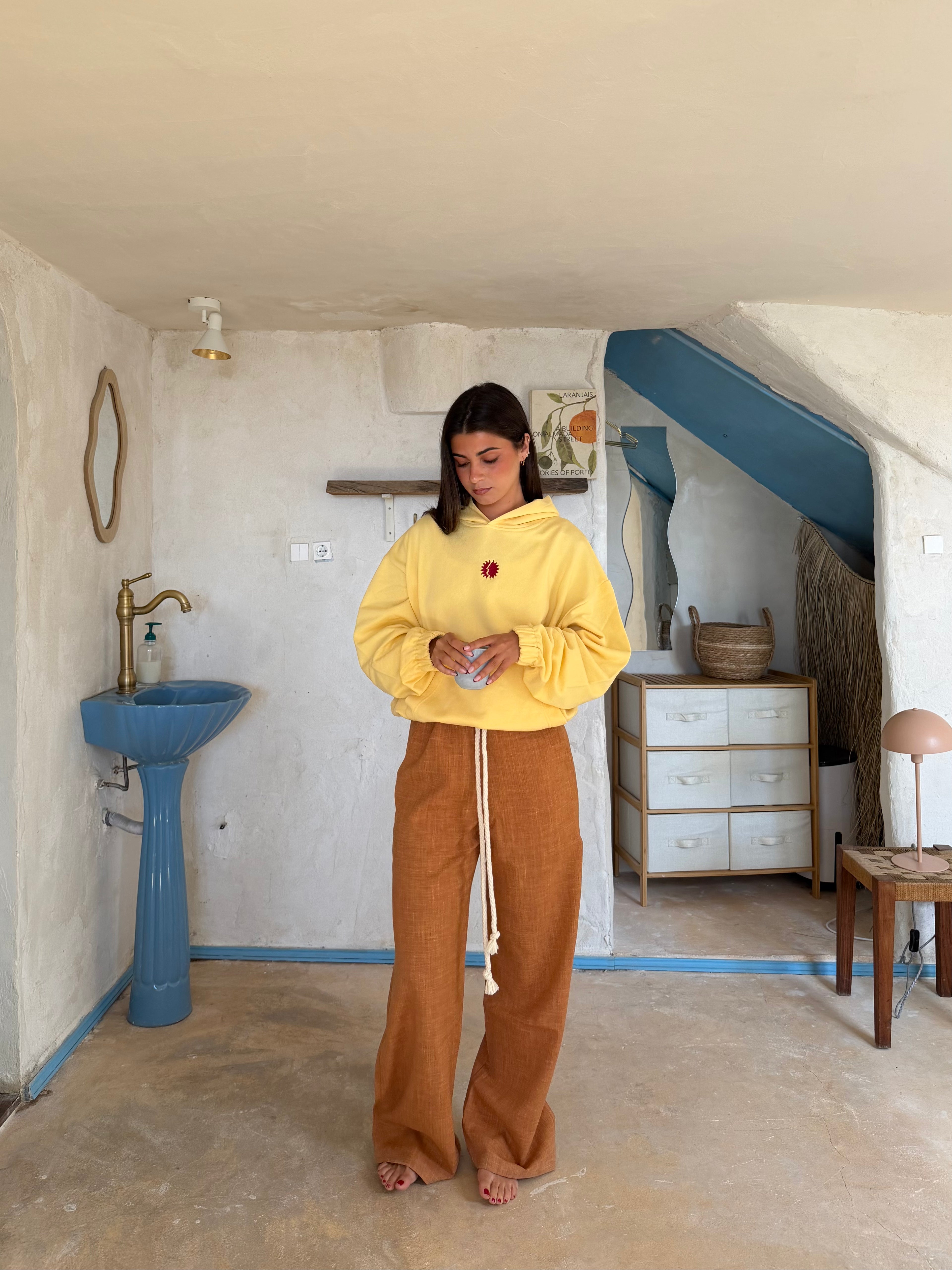 Yellow Spring Hoodie