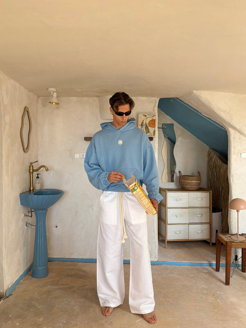 Sweatshirt Azul Bebé SS26