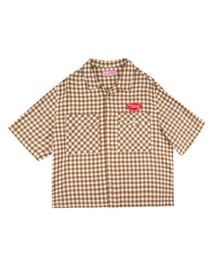 Brown Flannel Shirt