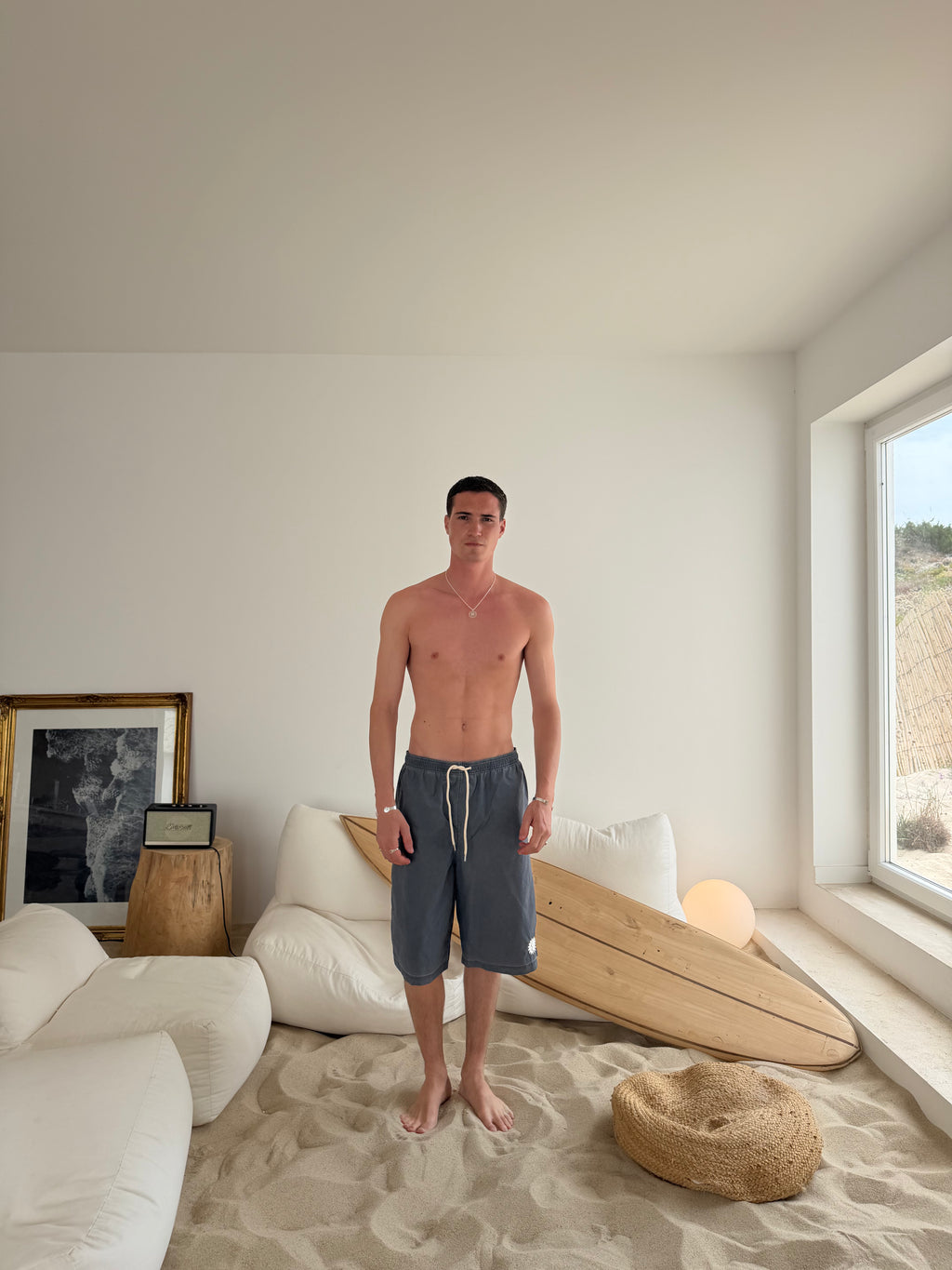 SS26 Grey Boardshorts