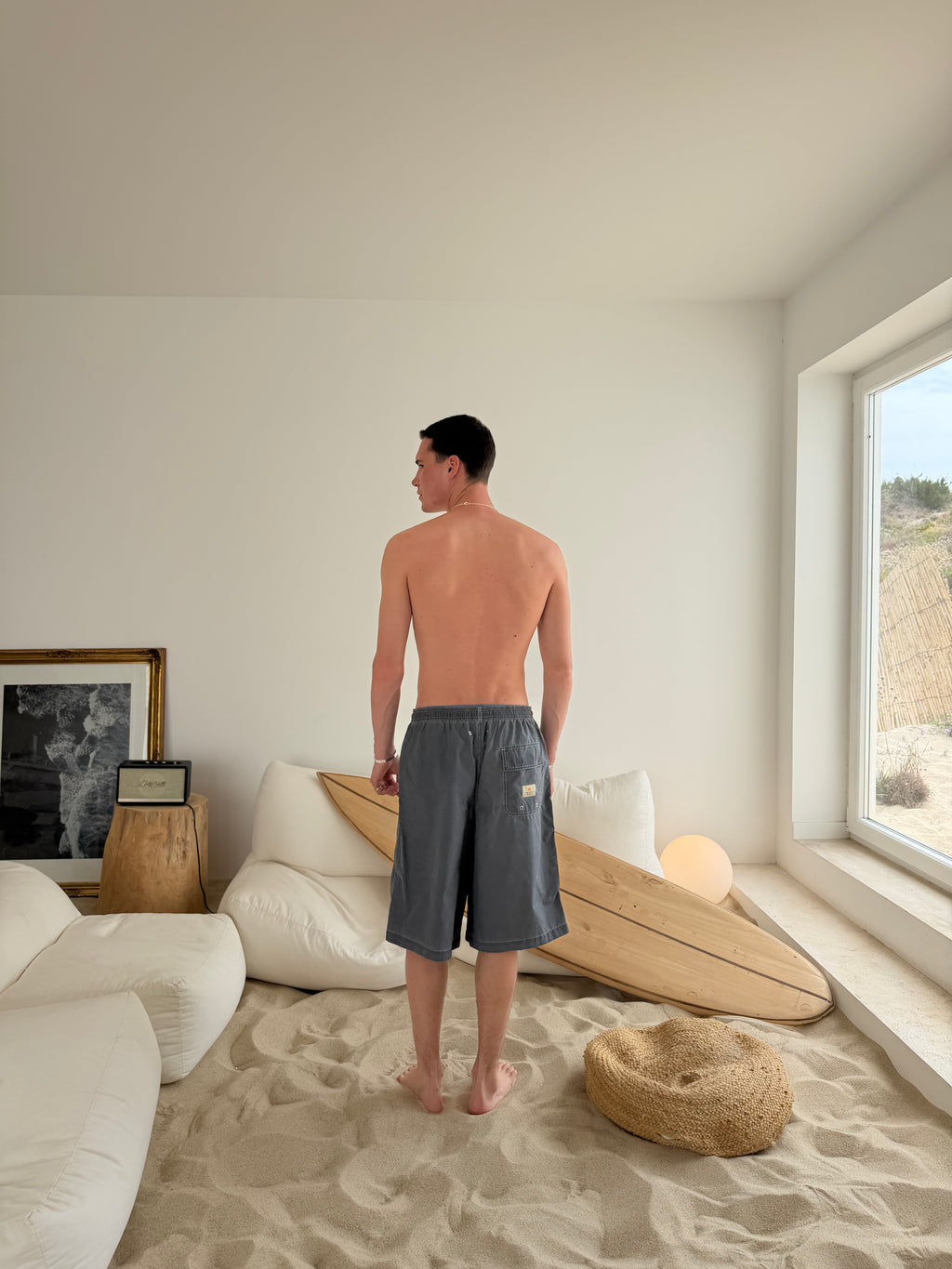 SS26 Grey Boardshorts