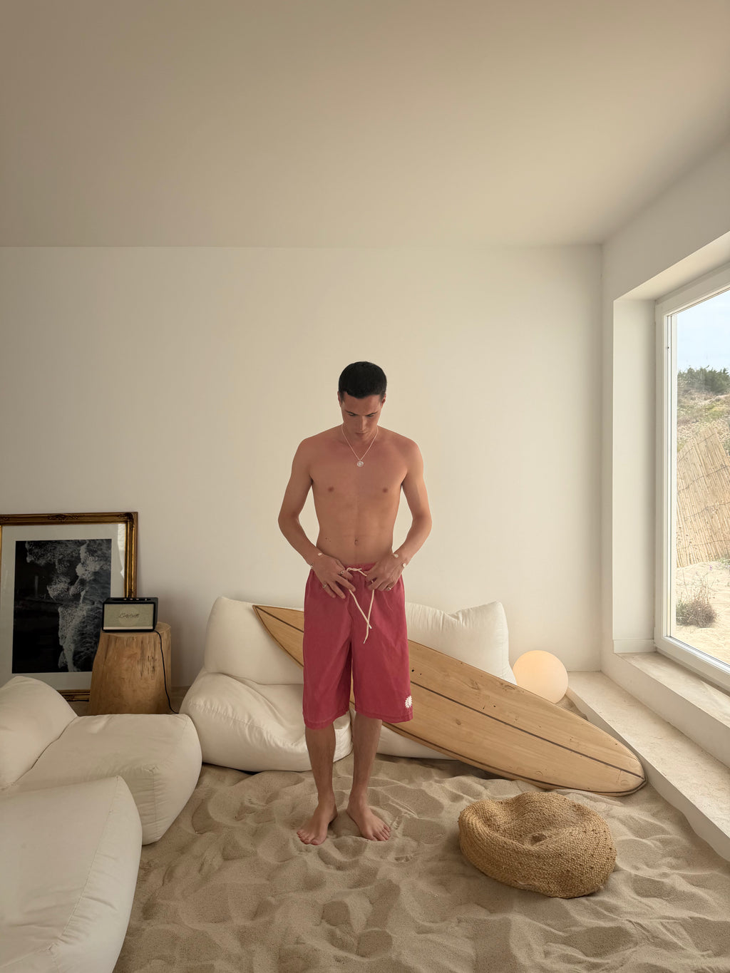 SS26 Coral Boardshorts