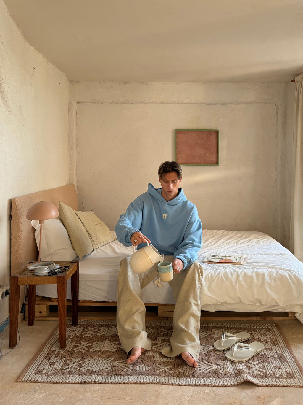 Sweatshirt Azul Bebé SS26