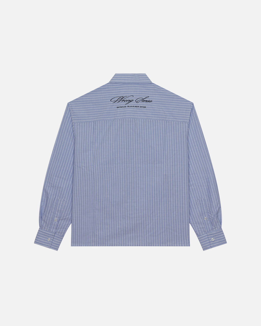 SS26 Blue Striped Shirt