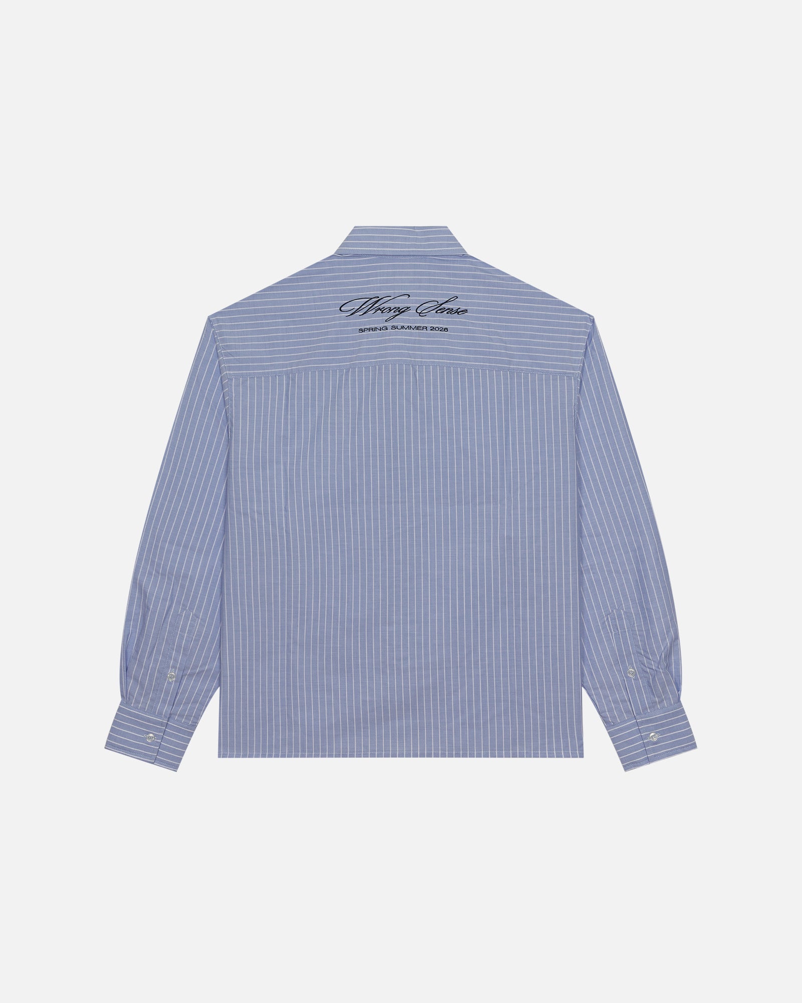SS26 Blue Striped Shirt