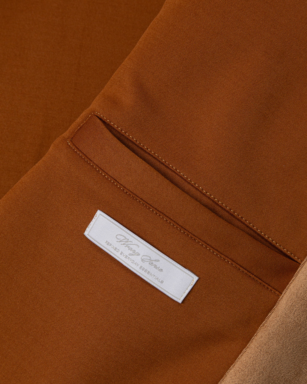 Suede Funnel Neck Jacket