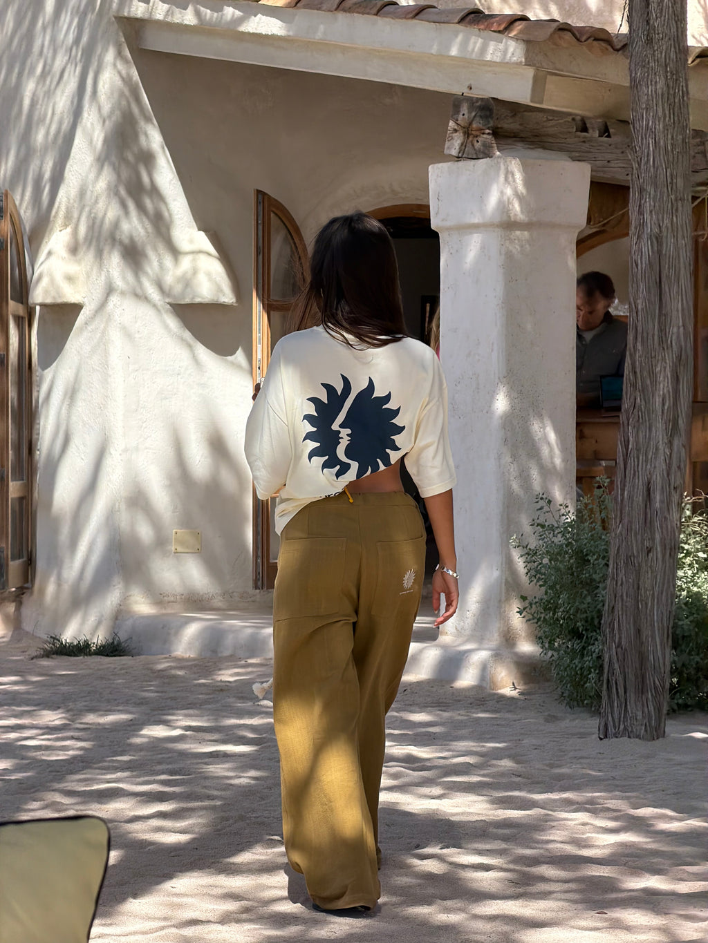 Ibiza Cream Tee