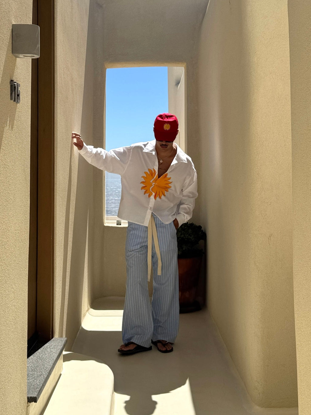 Red Sunny Cap