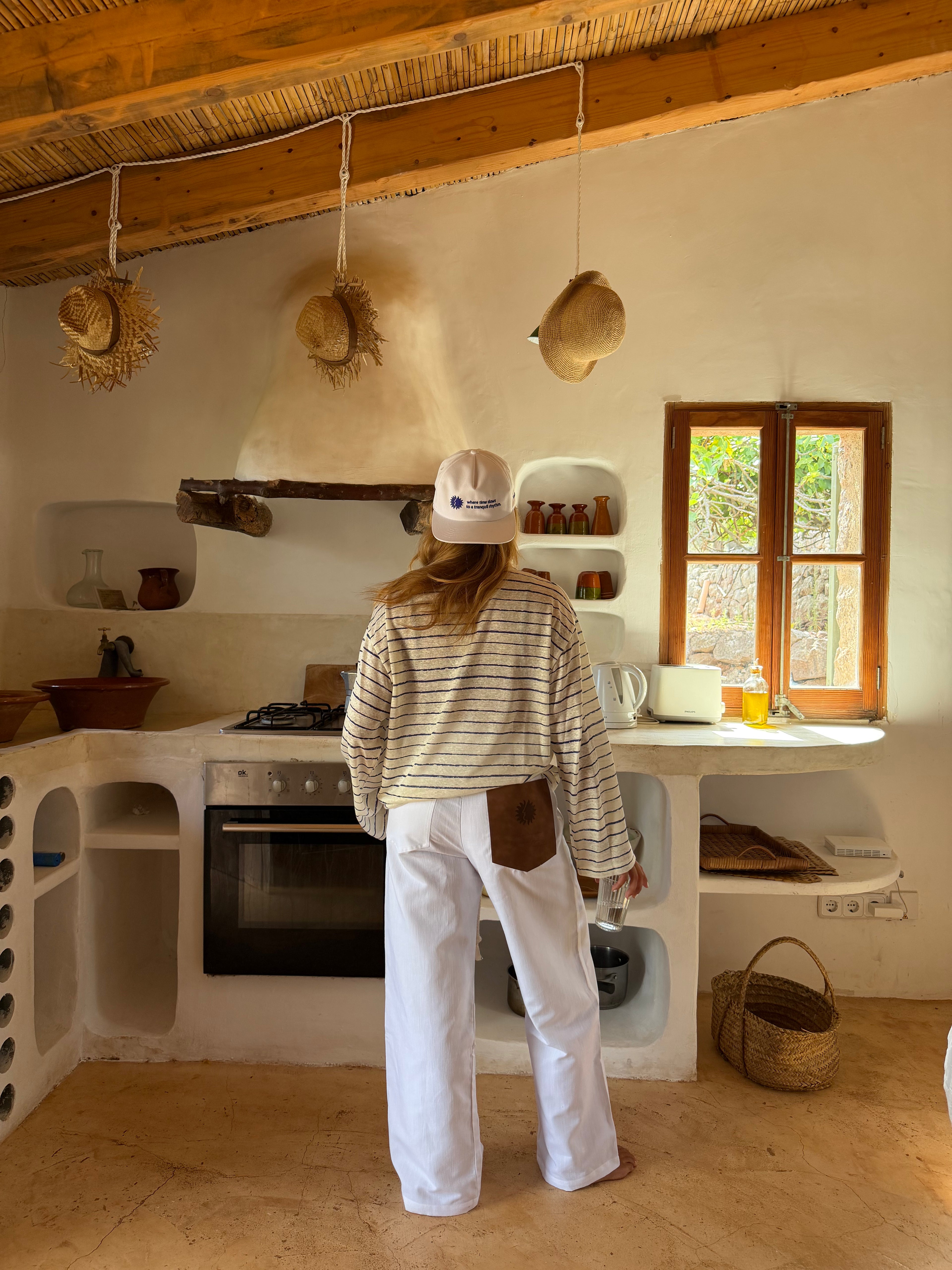 White Mallorca Pants