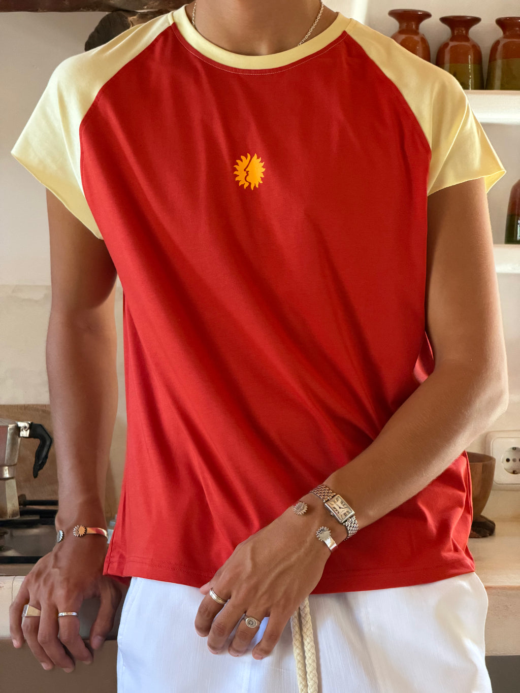 Red Surfer Tee