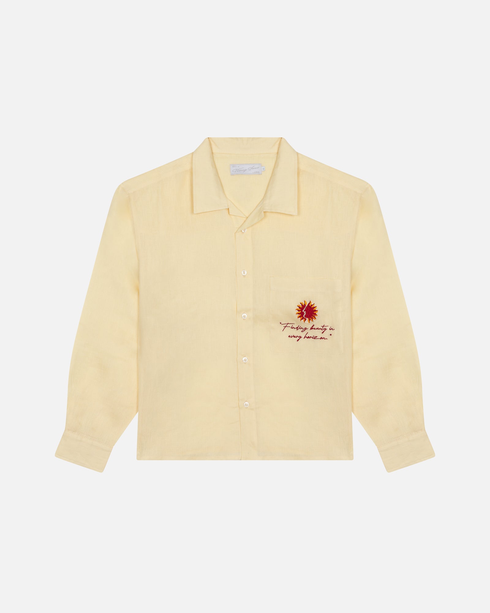 Wrong Sense® x Nómadas Cream Linen Shirt