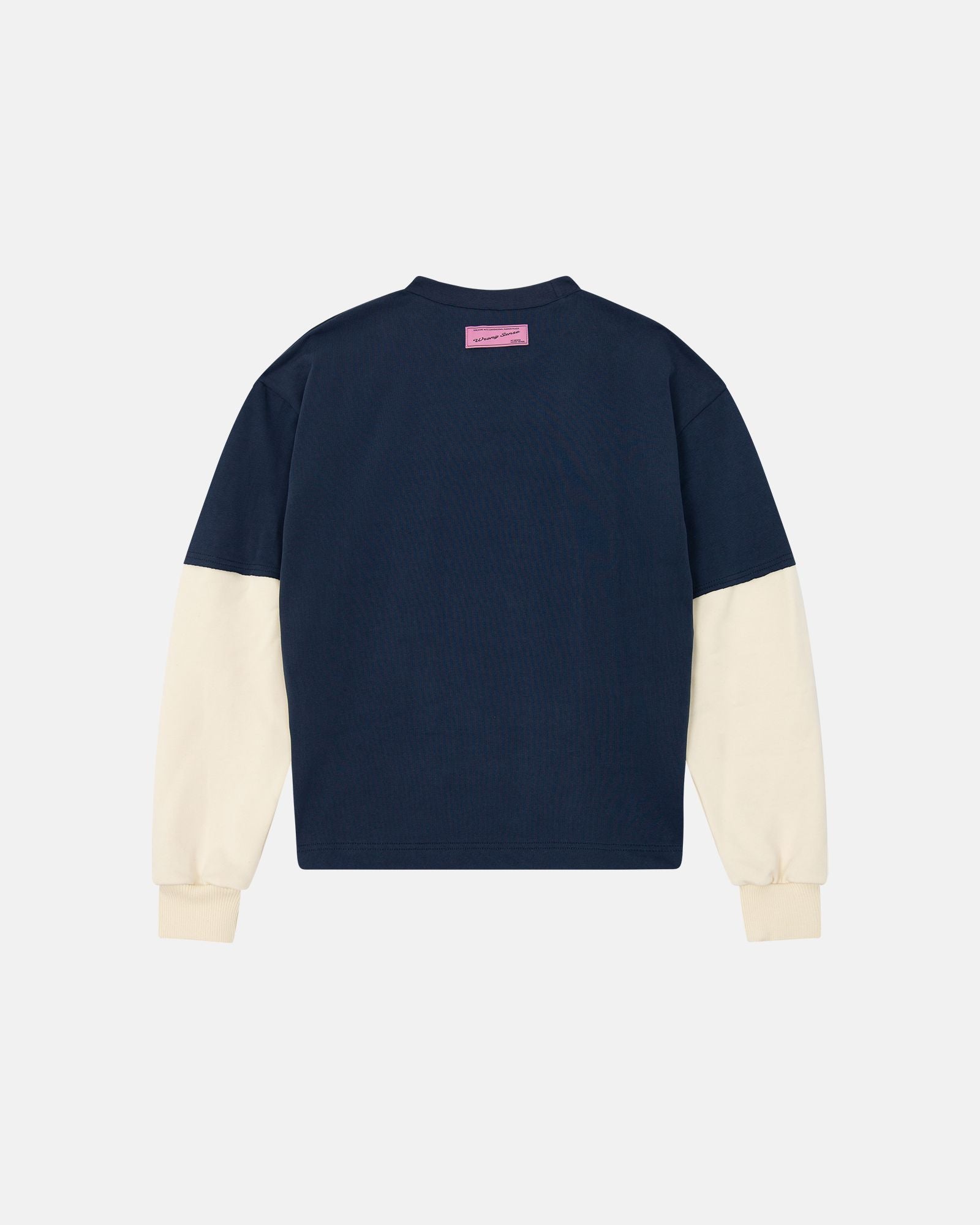 Sense Navy Blue Double-Sleeve Tee