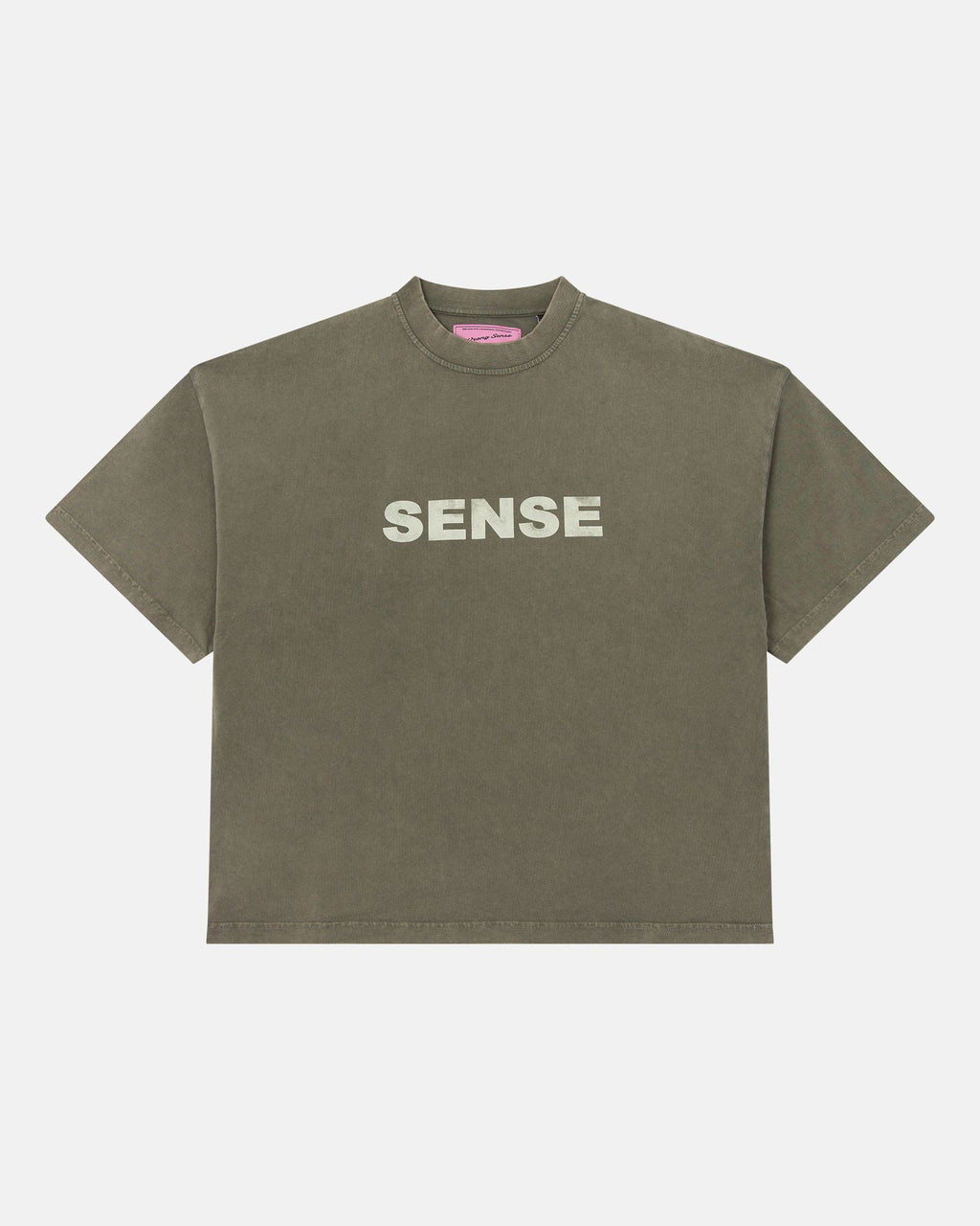 Sense Vintage Olive Green Tee