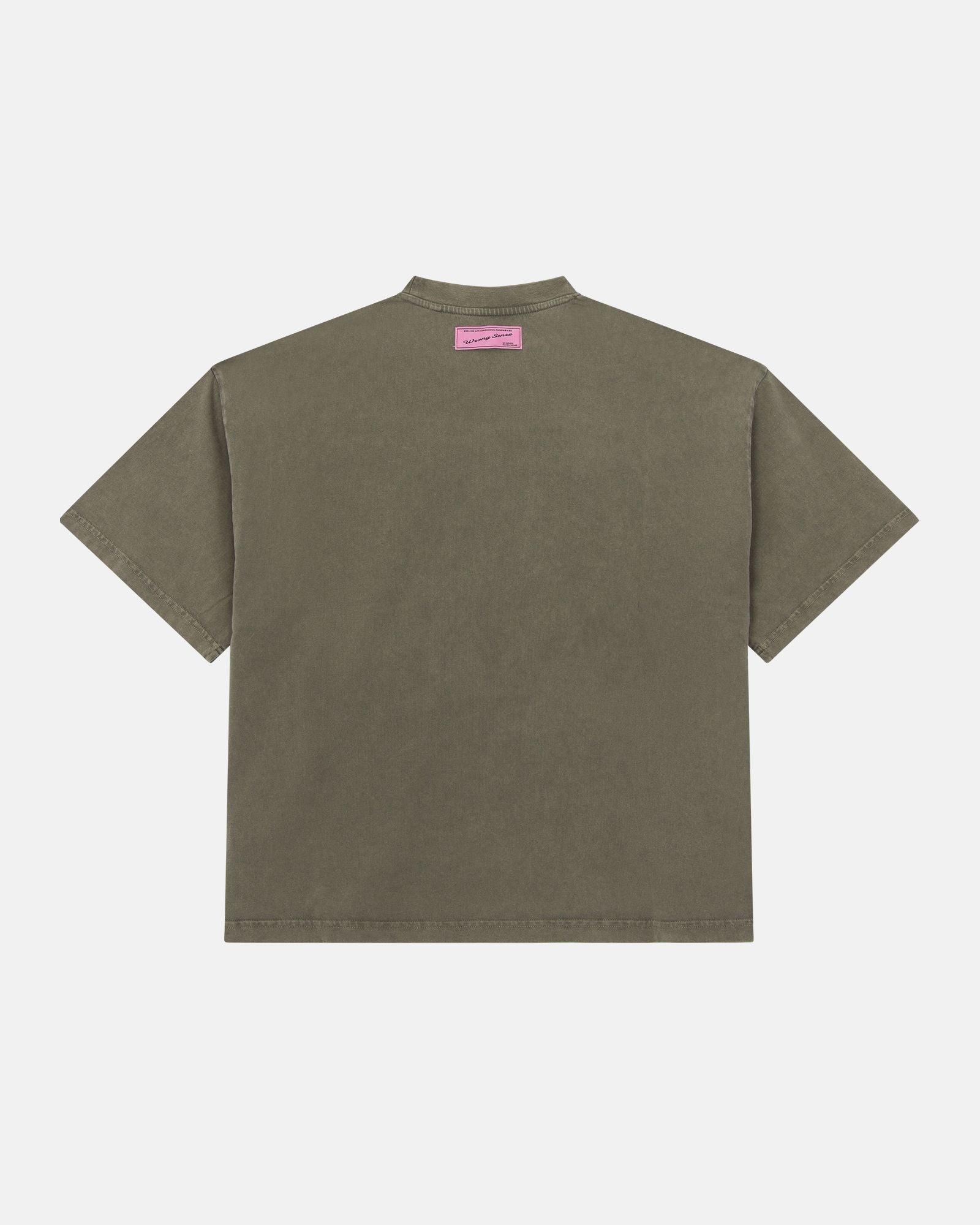 Sense Vintage Olive Green Tee