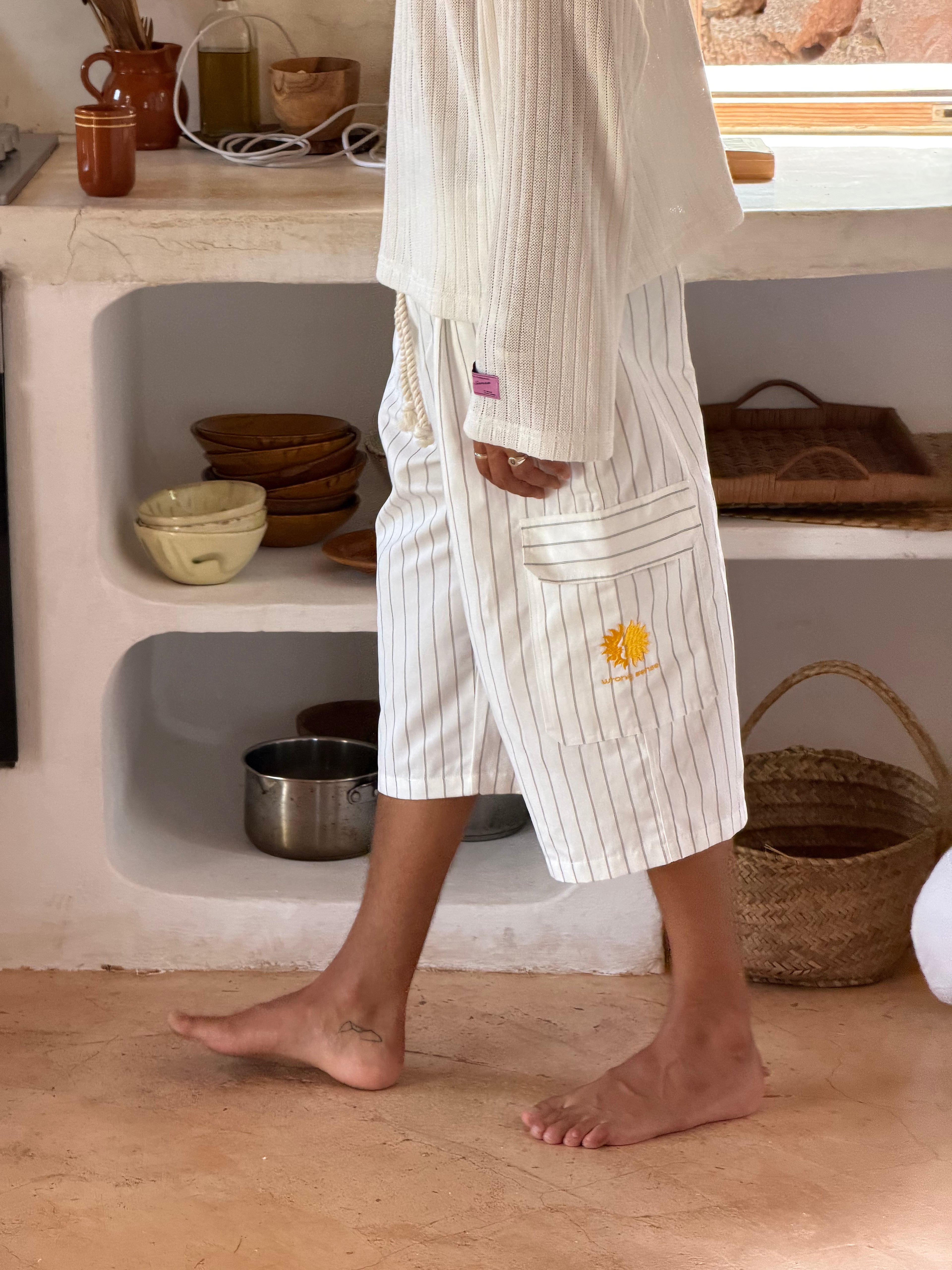 Striped Mallorca Shorts