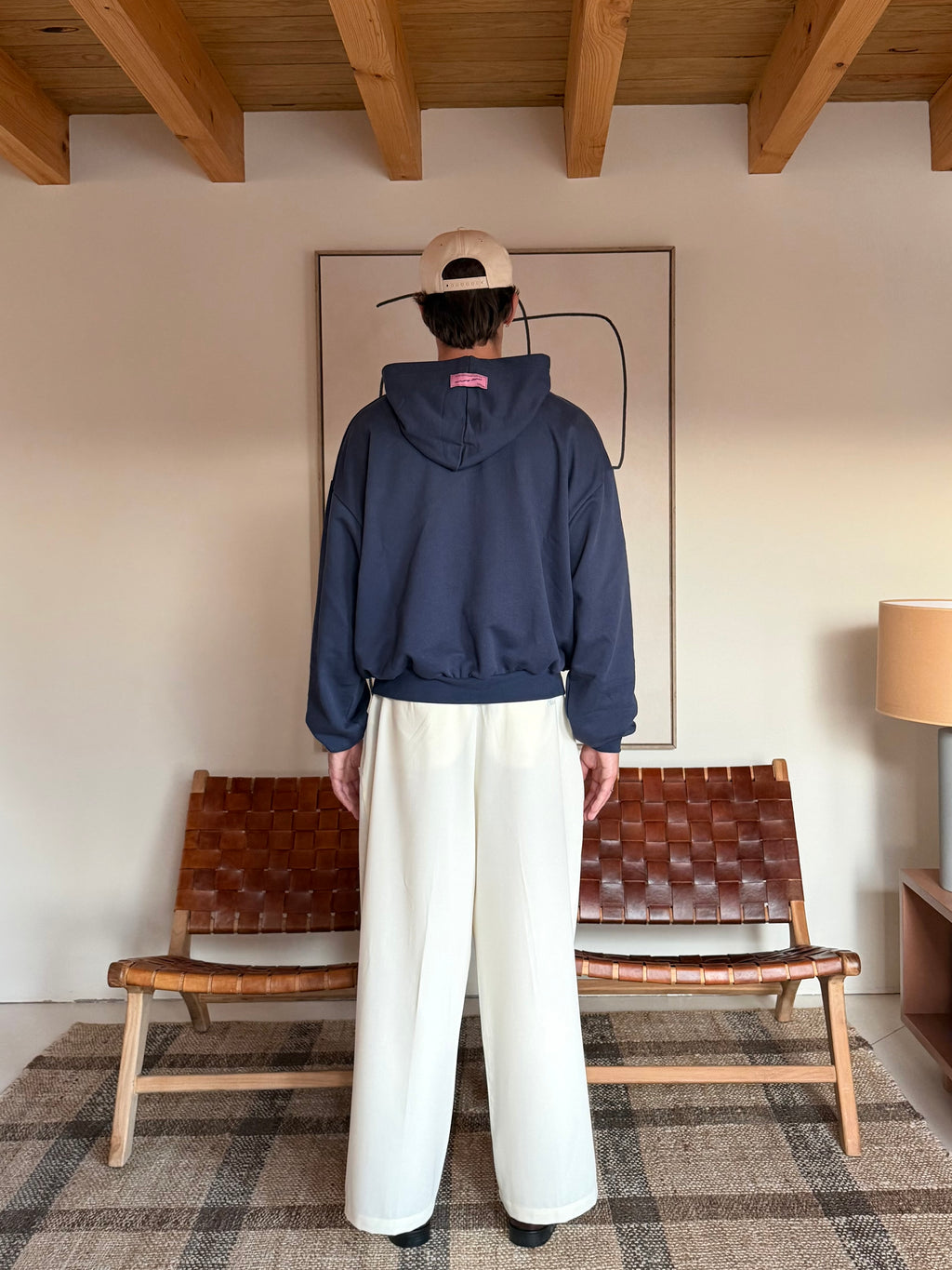 Sense Navy Blue Hoodie