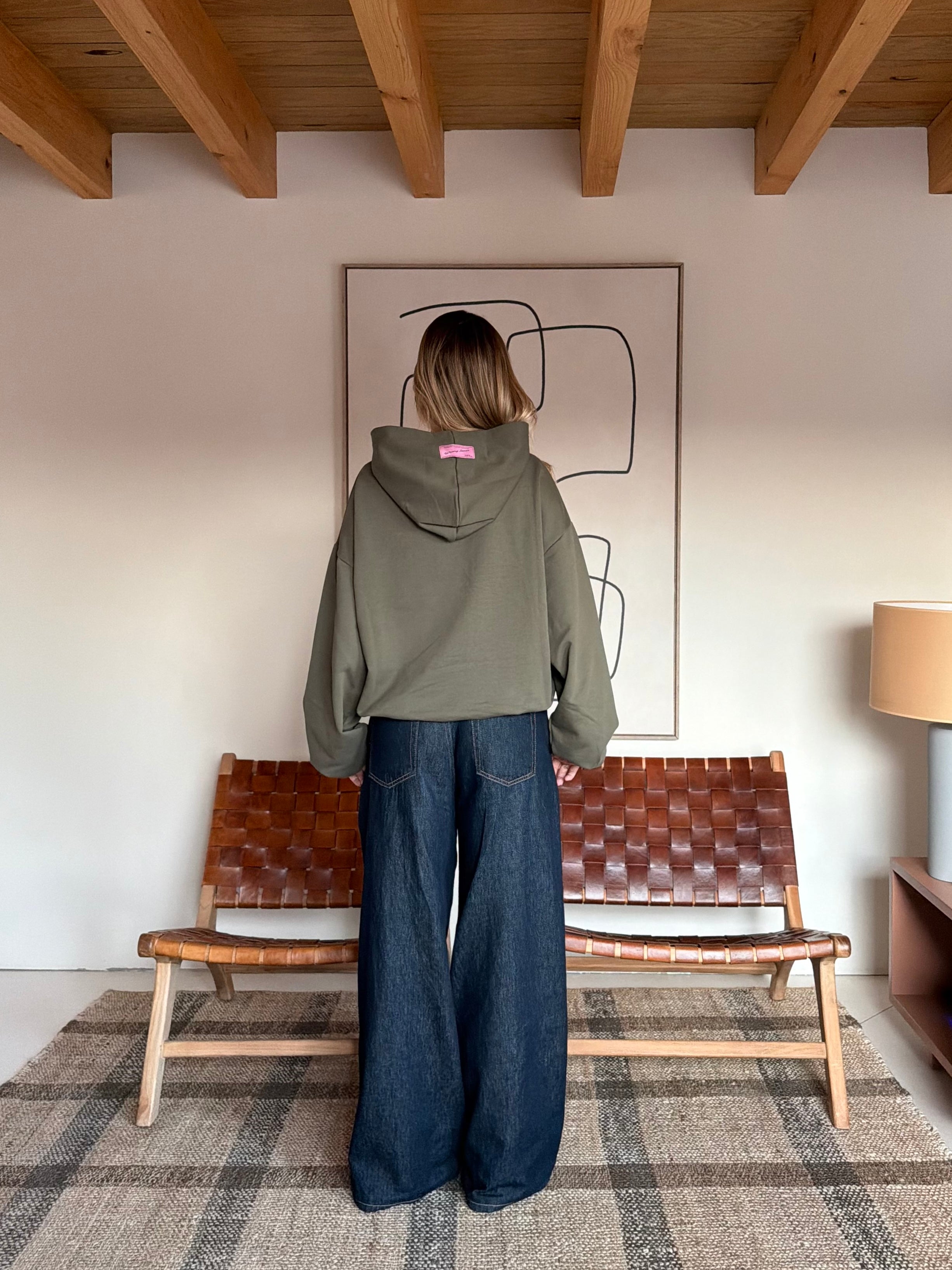 Sense Olive Green Hoodie