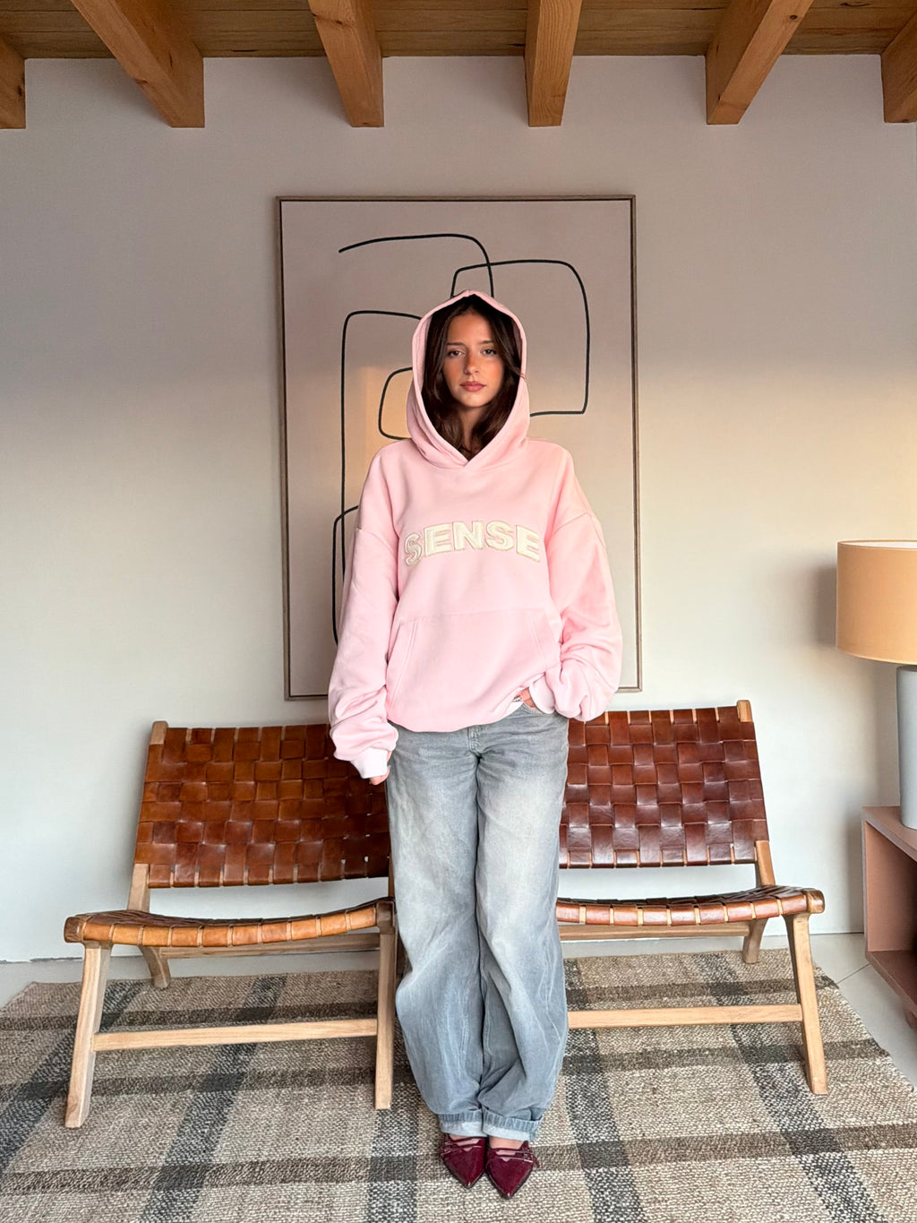 Sense Pink Hoodie