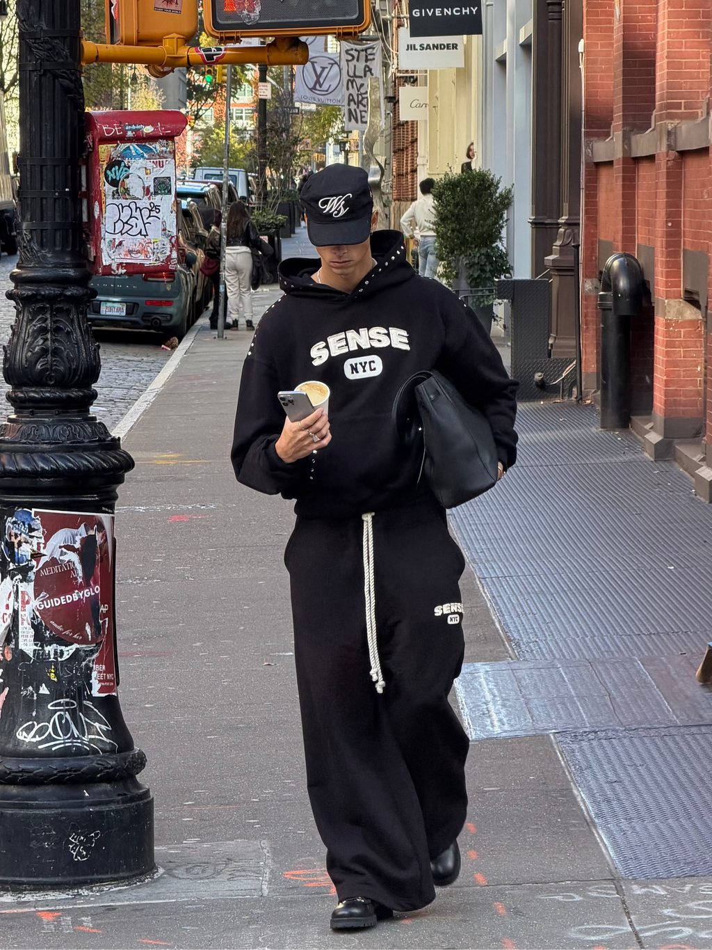 Black NYC Sweatpants