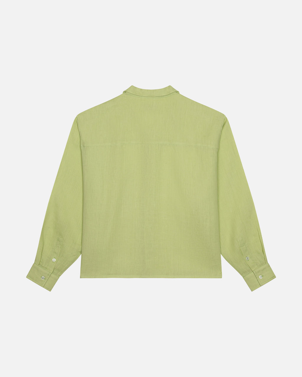 Mediterraneo Pistacchio Linen Shirt