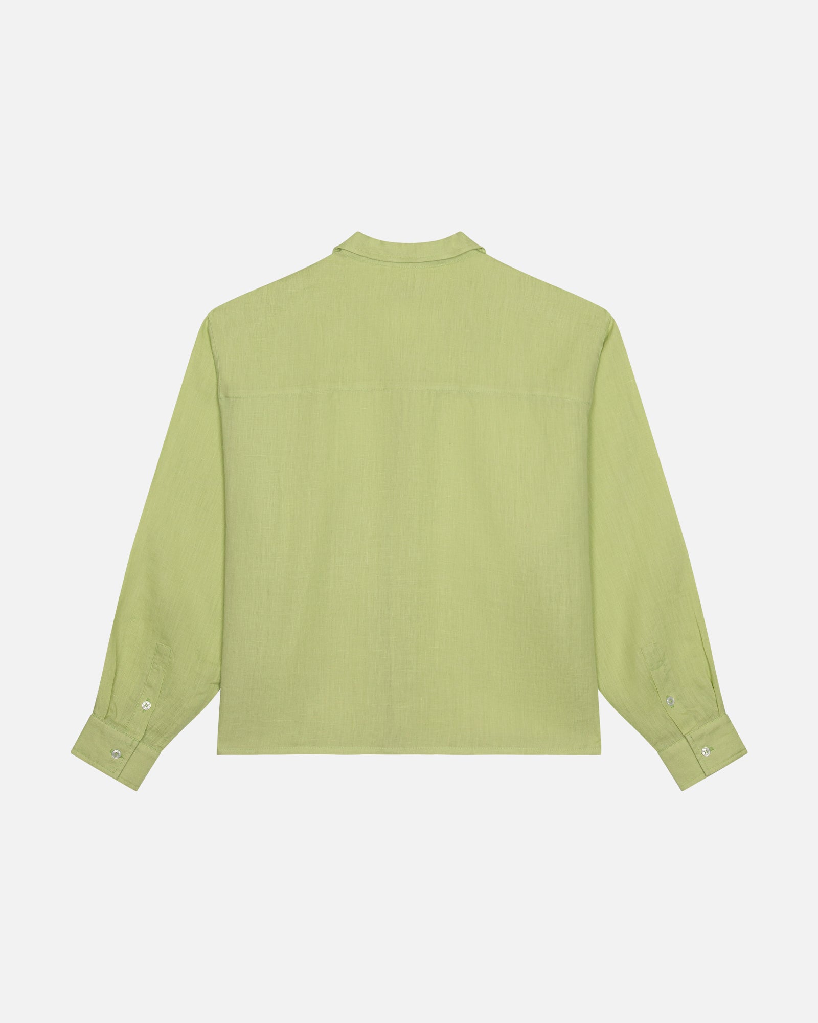 Mediterraneo Pistacchio Linen Shirt