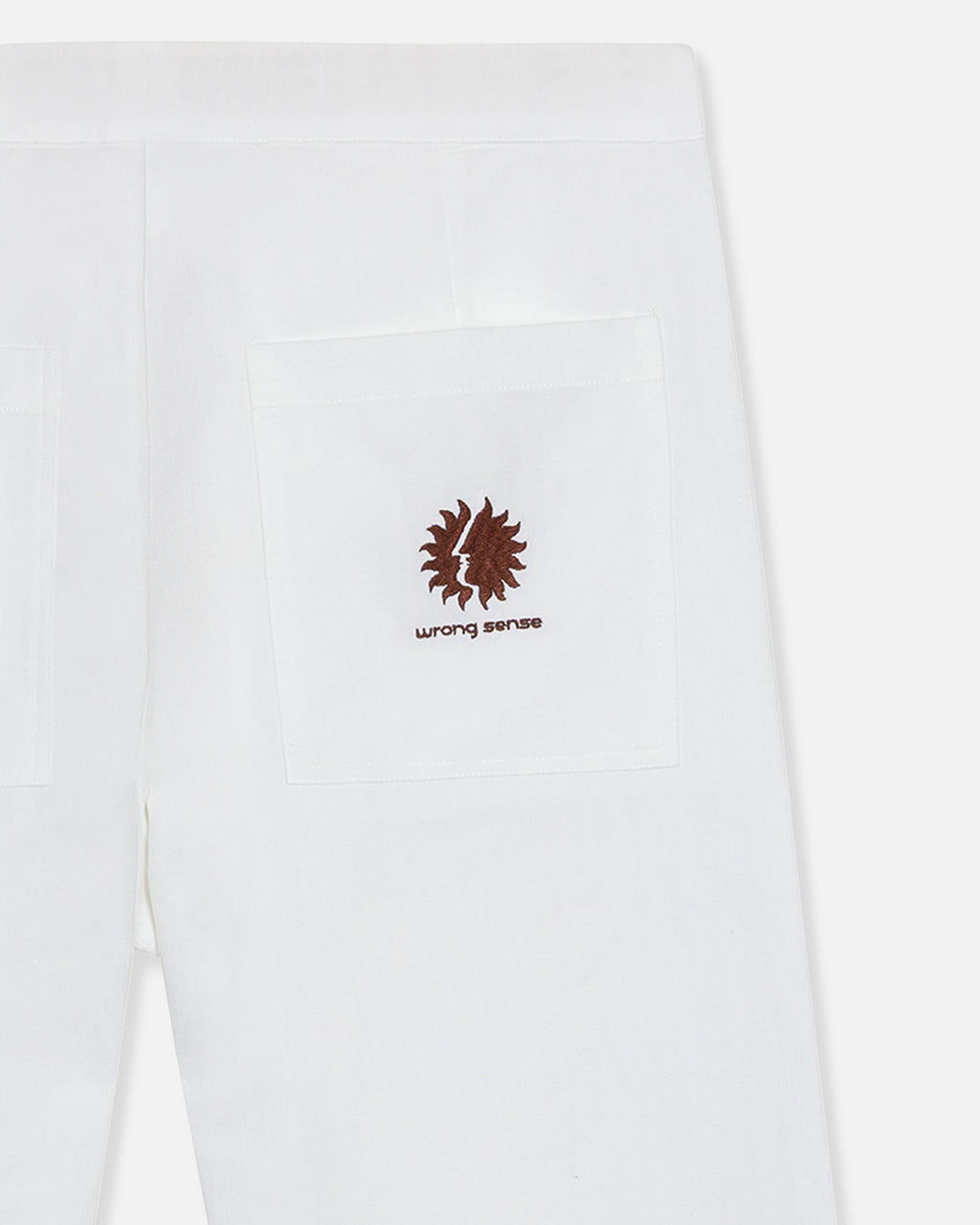 Mediterraneo White Linen Pants
