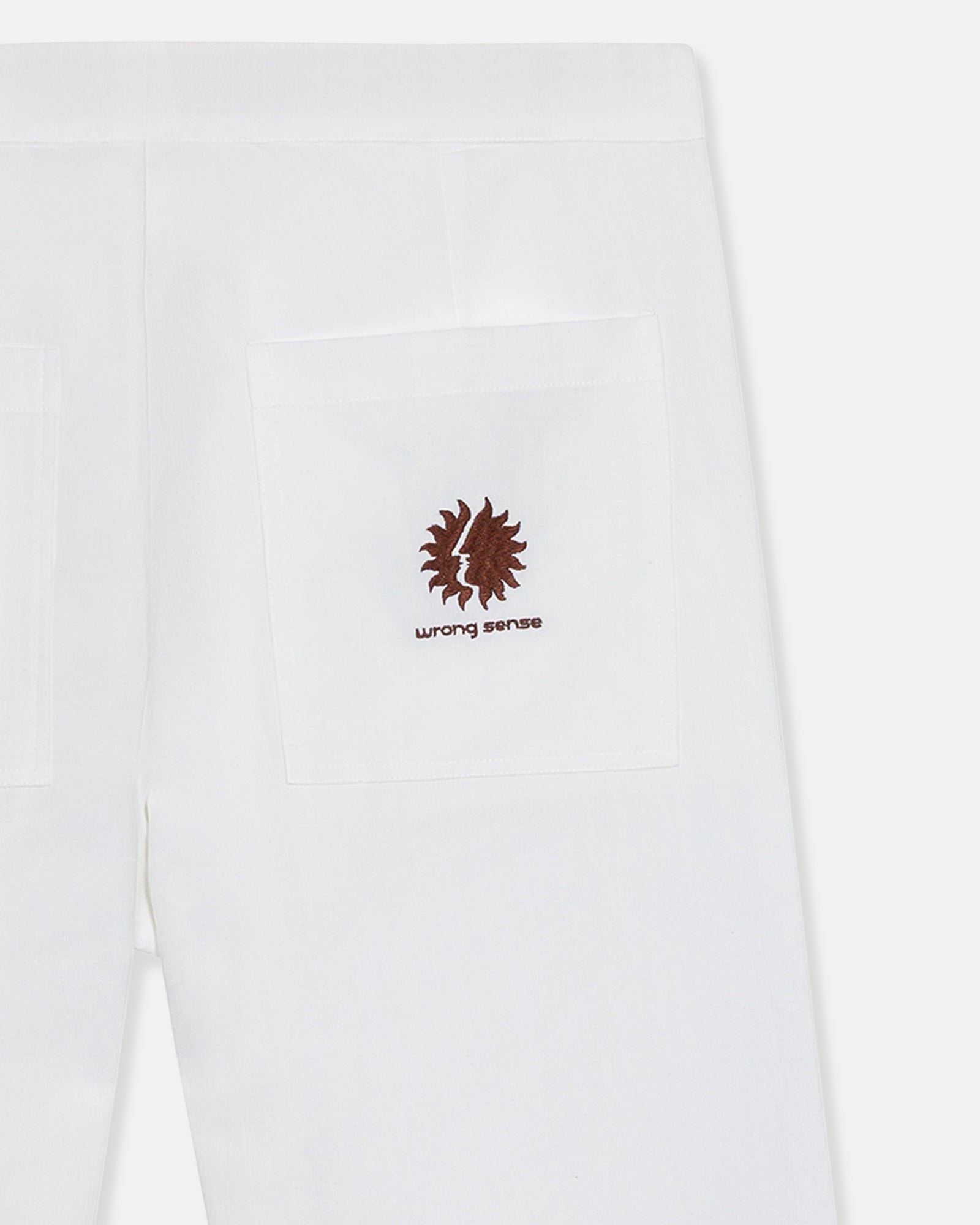 Mediterraneo White Linen Pants