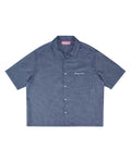 Camisa Listrada Azul Marinho