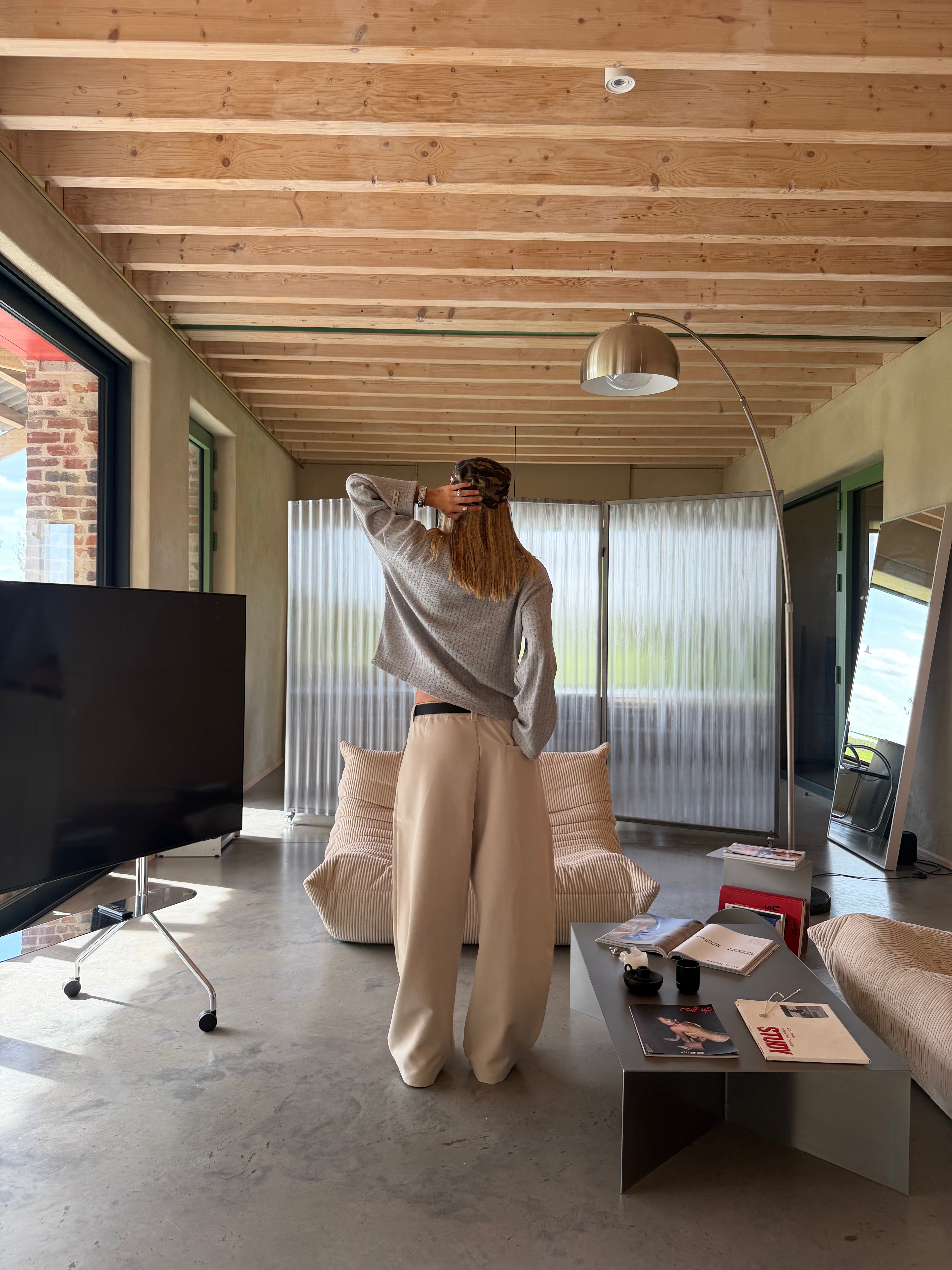 AW Grey Knit Longsleeve