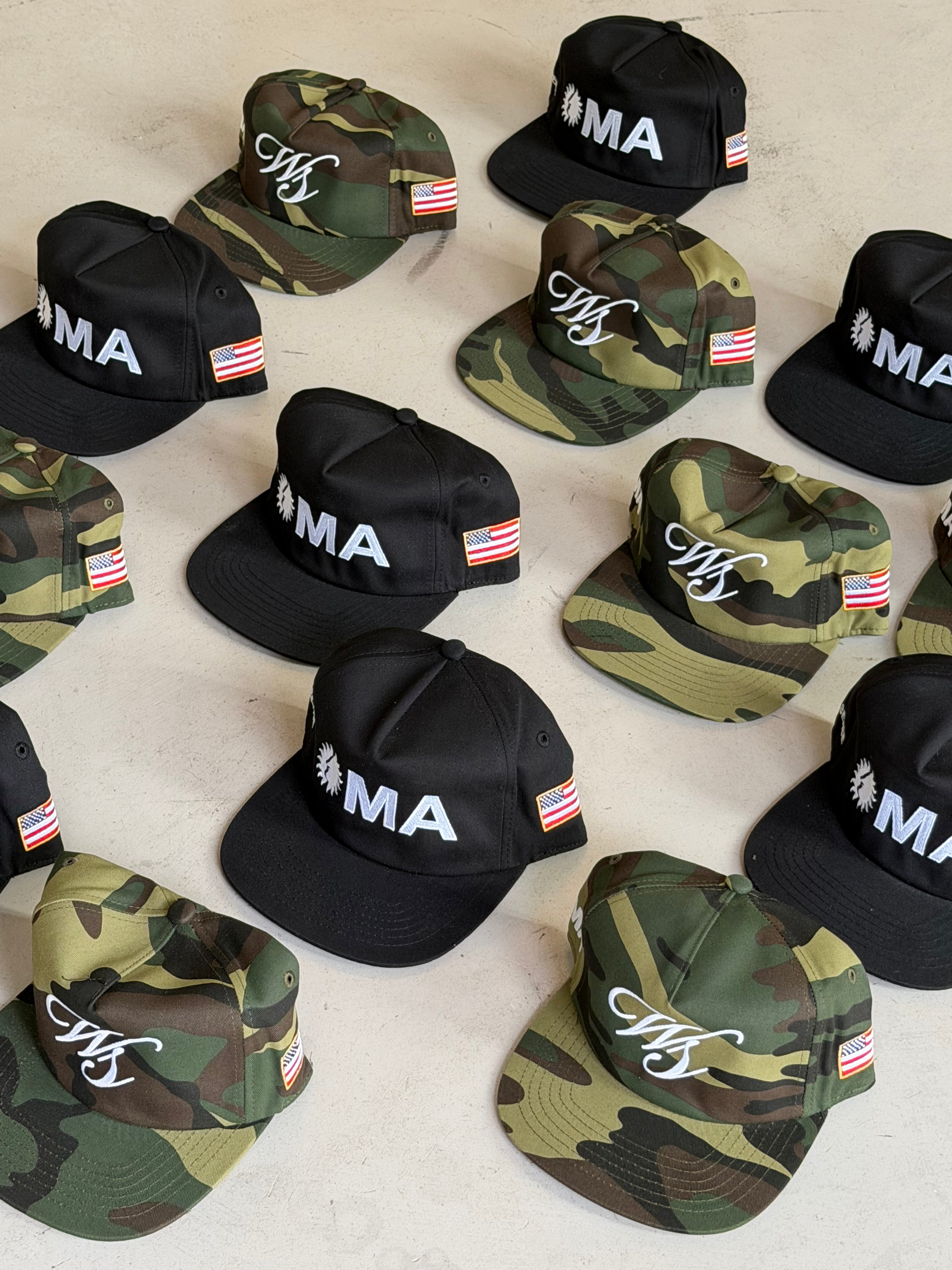 Wrong Sense x oMA Camo Cap