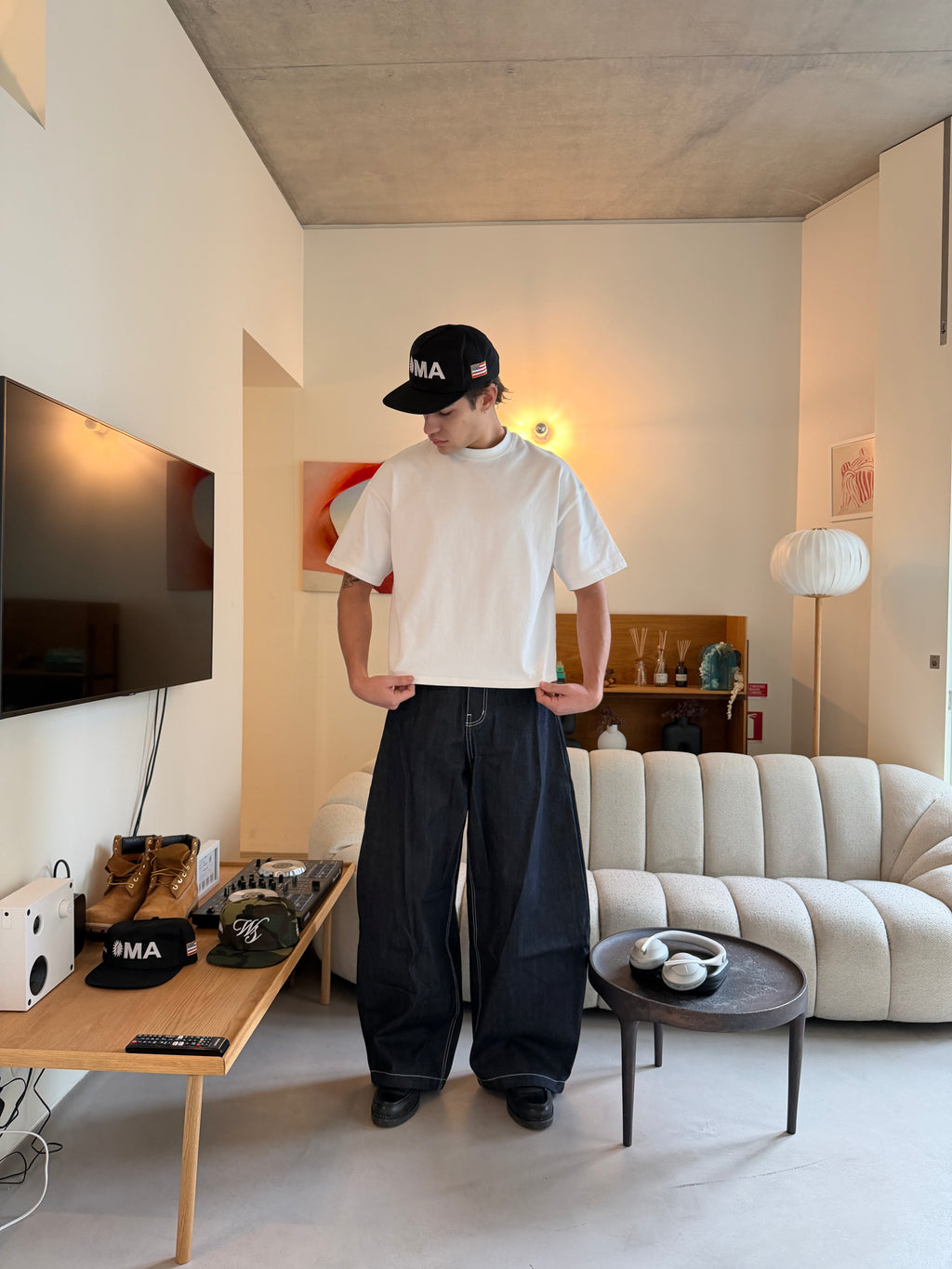 Boné Preto Wrong Sense x oMA 
