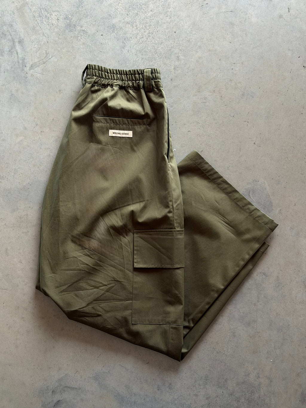 AW Olive Cargo Pants