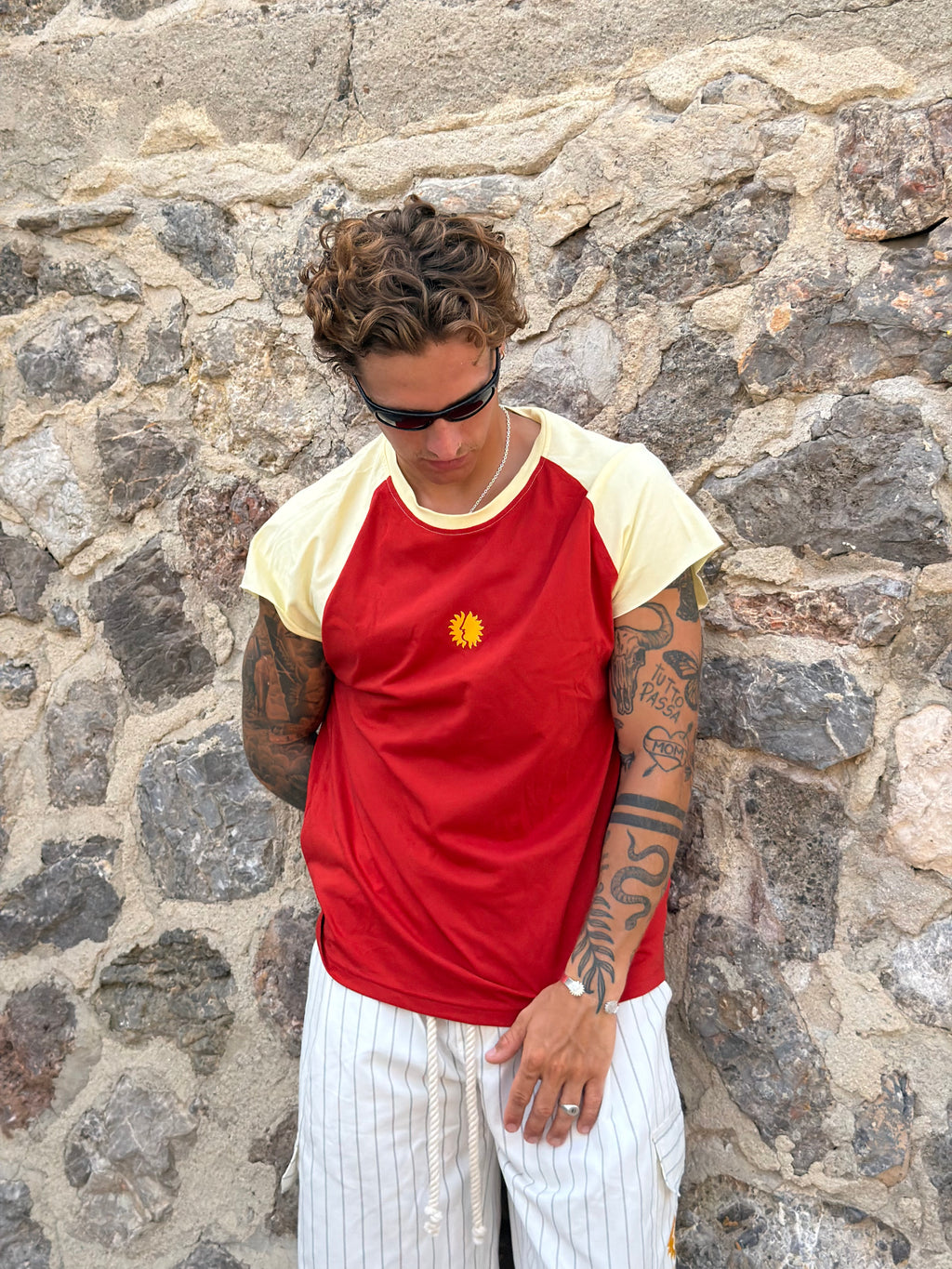 Red Surfer Tee
