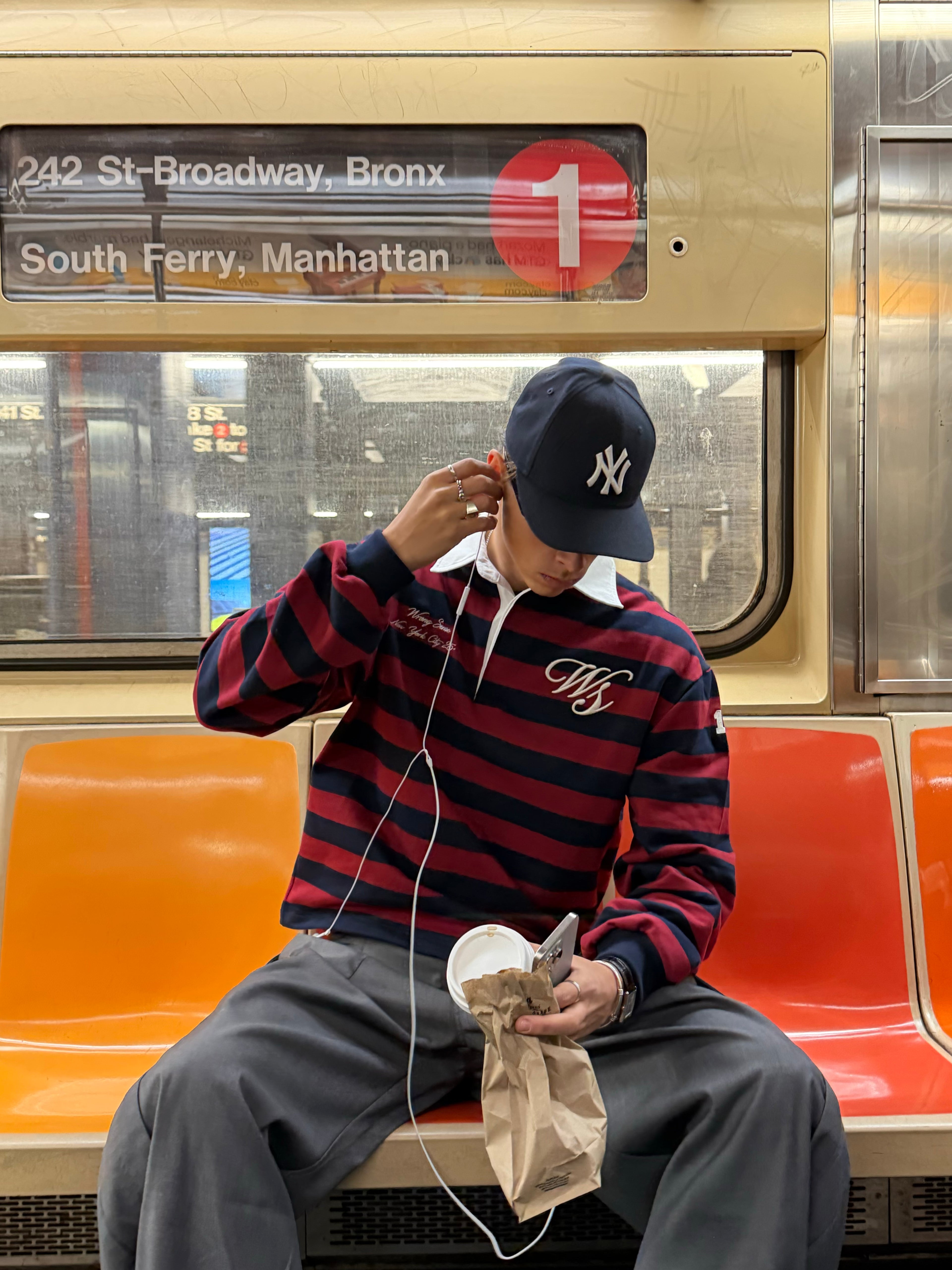 Striped NYC Polo