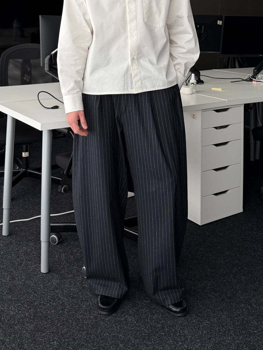 Office Striped Pants