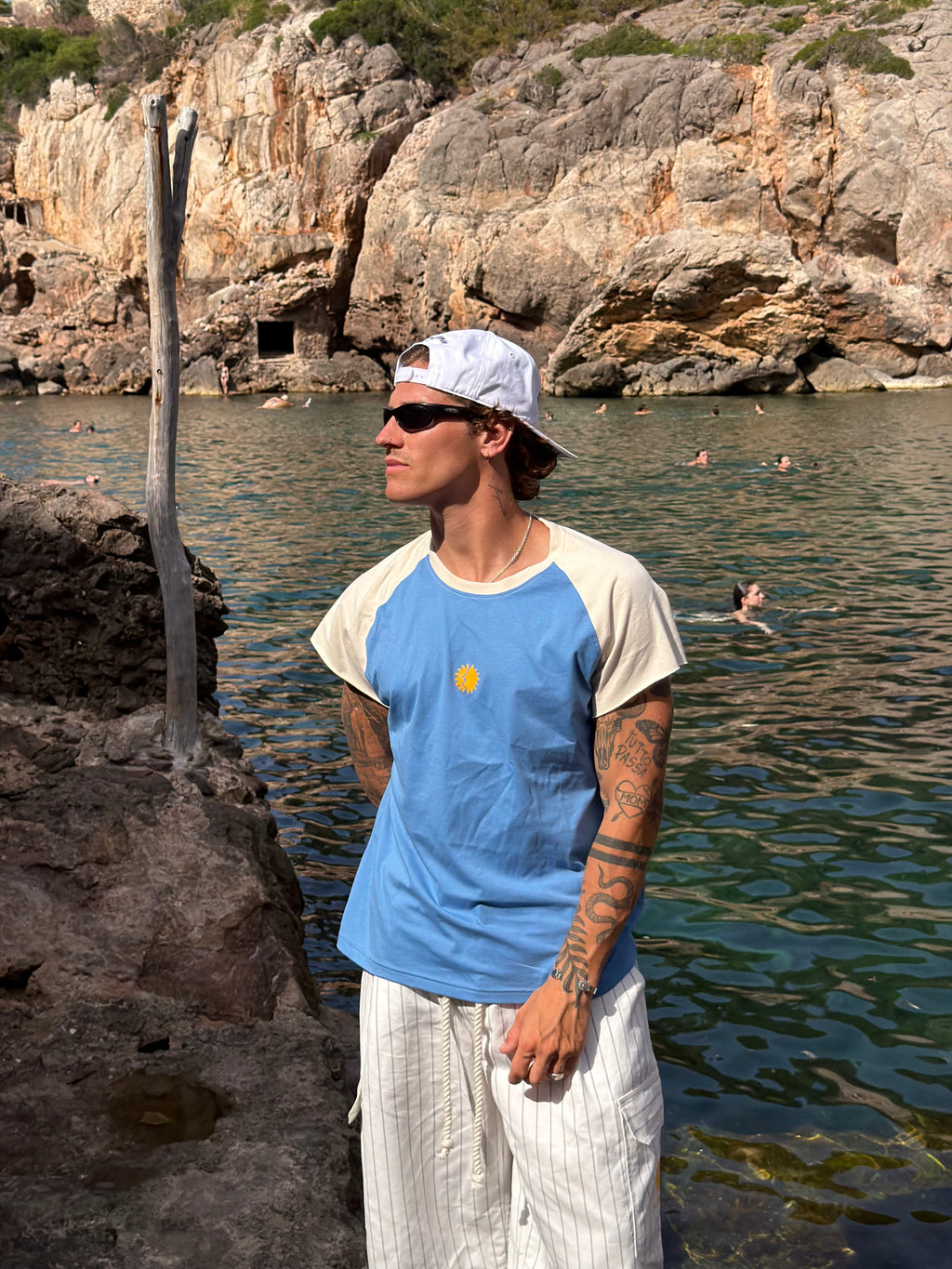Blue Surfer Tee