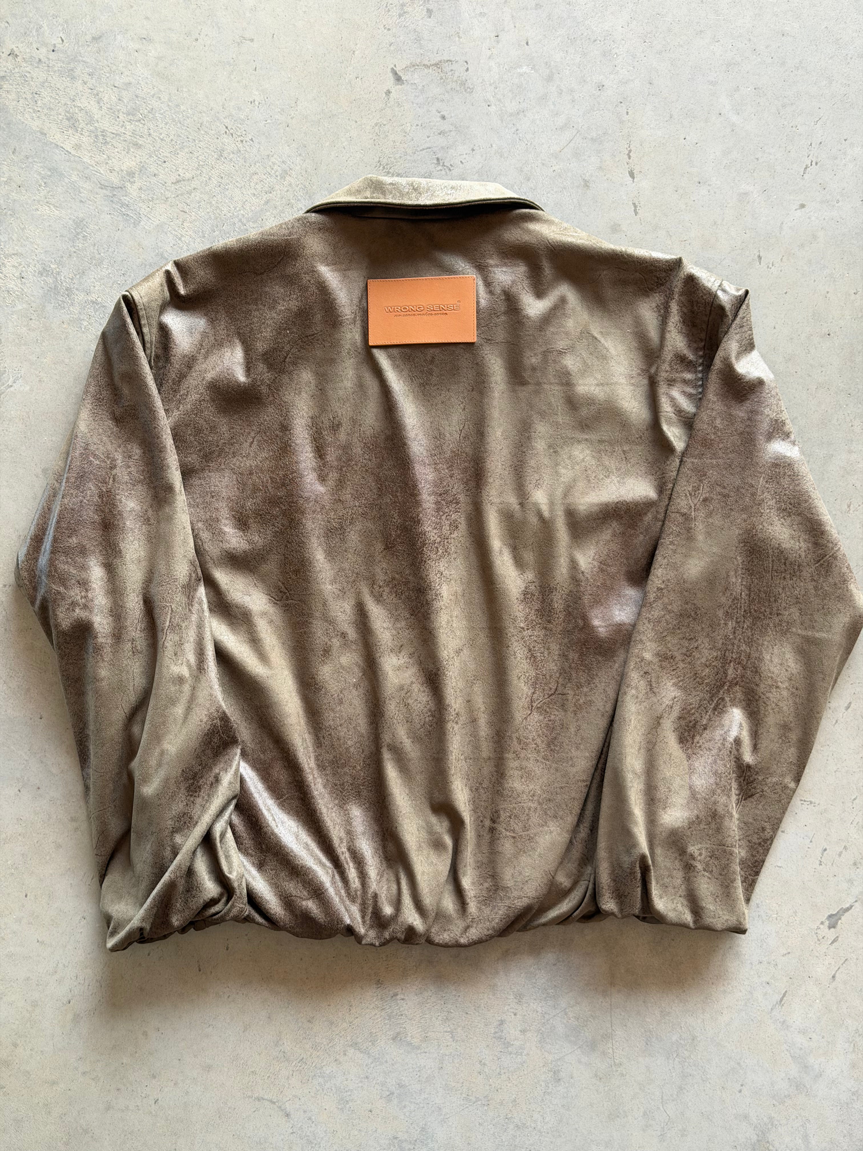 AW Green Suede Jacket