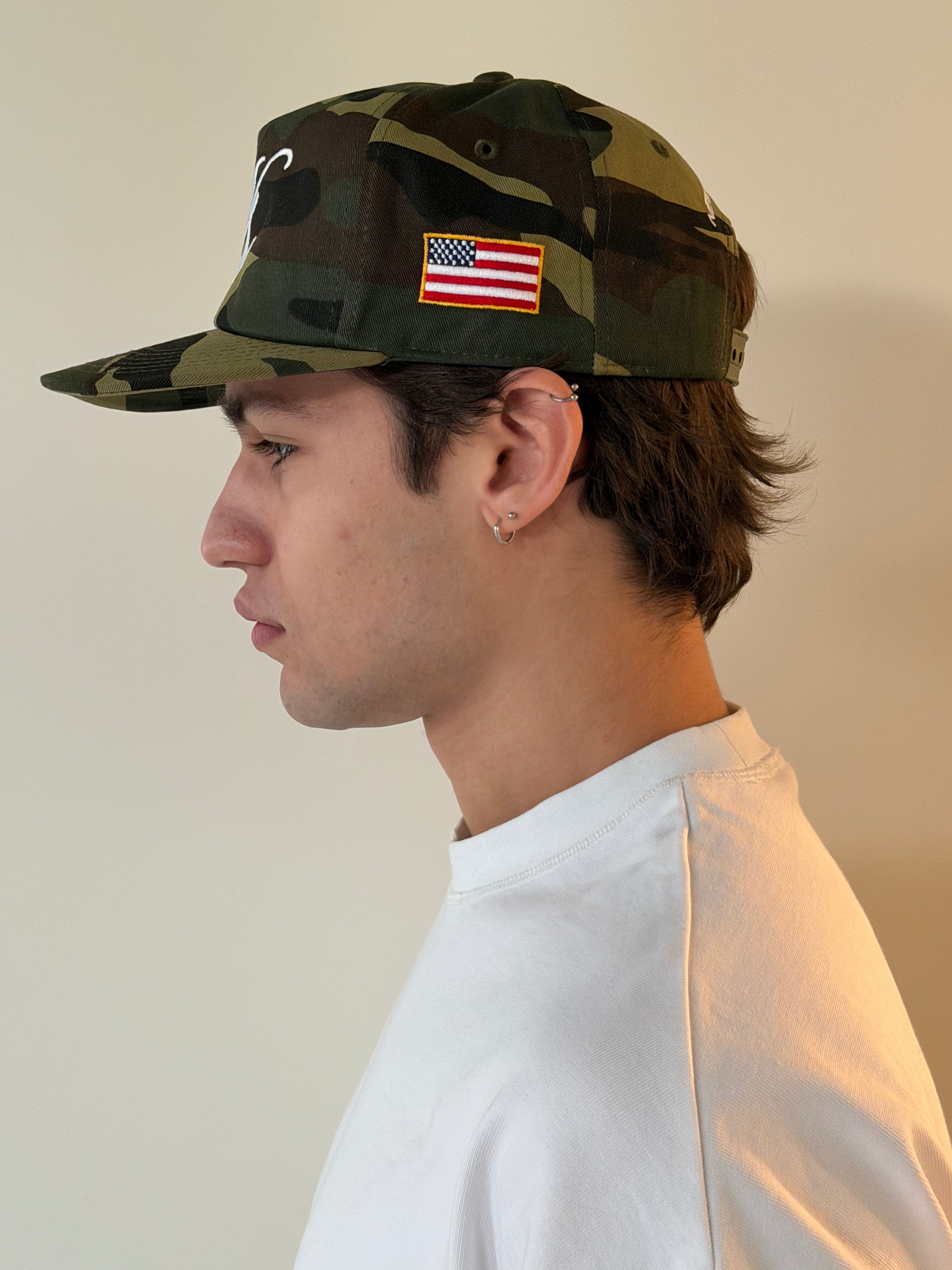 Wrong Sense x oMA Camo Cap