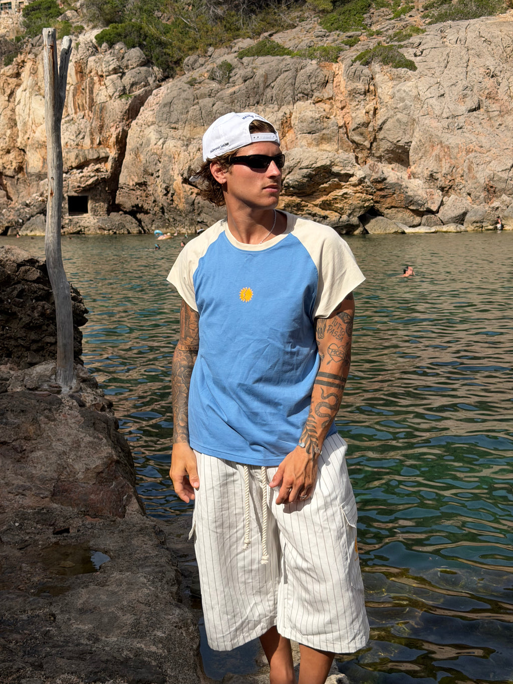 Blue Surfer Tee