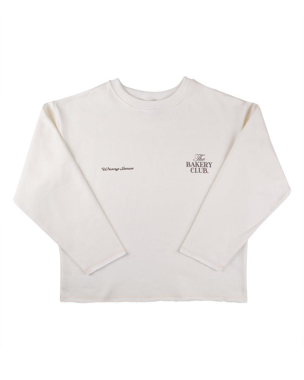 Cream Menu Crewneck